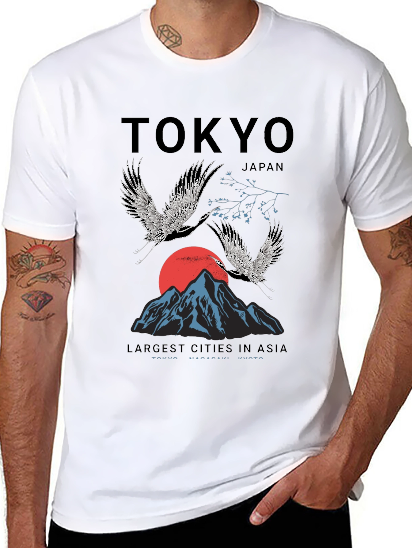 Tokyo Japan Graphic T-Shirt - Asian Cities Tee