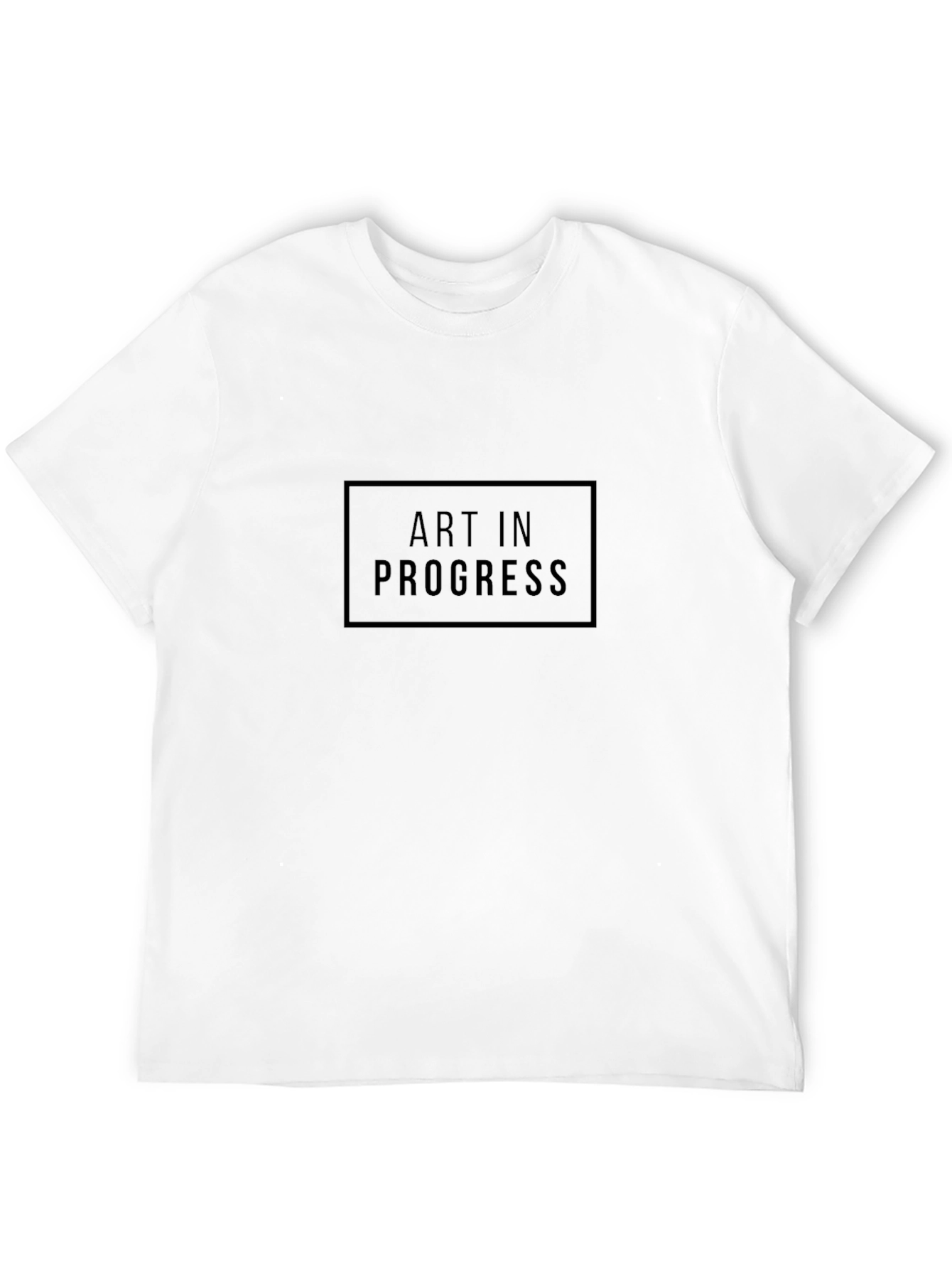 Art In Progress Black T-Shirt