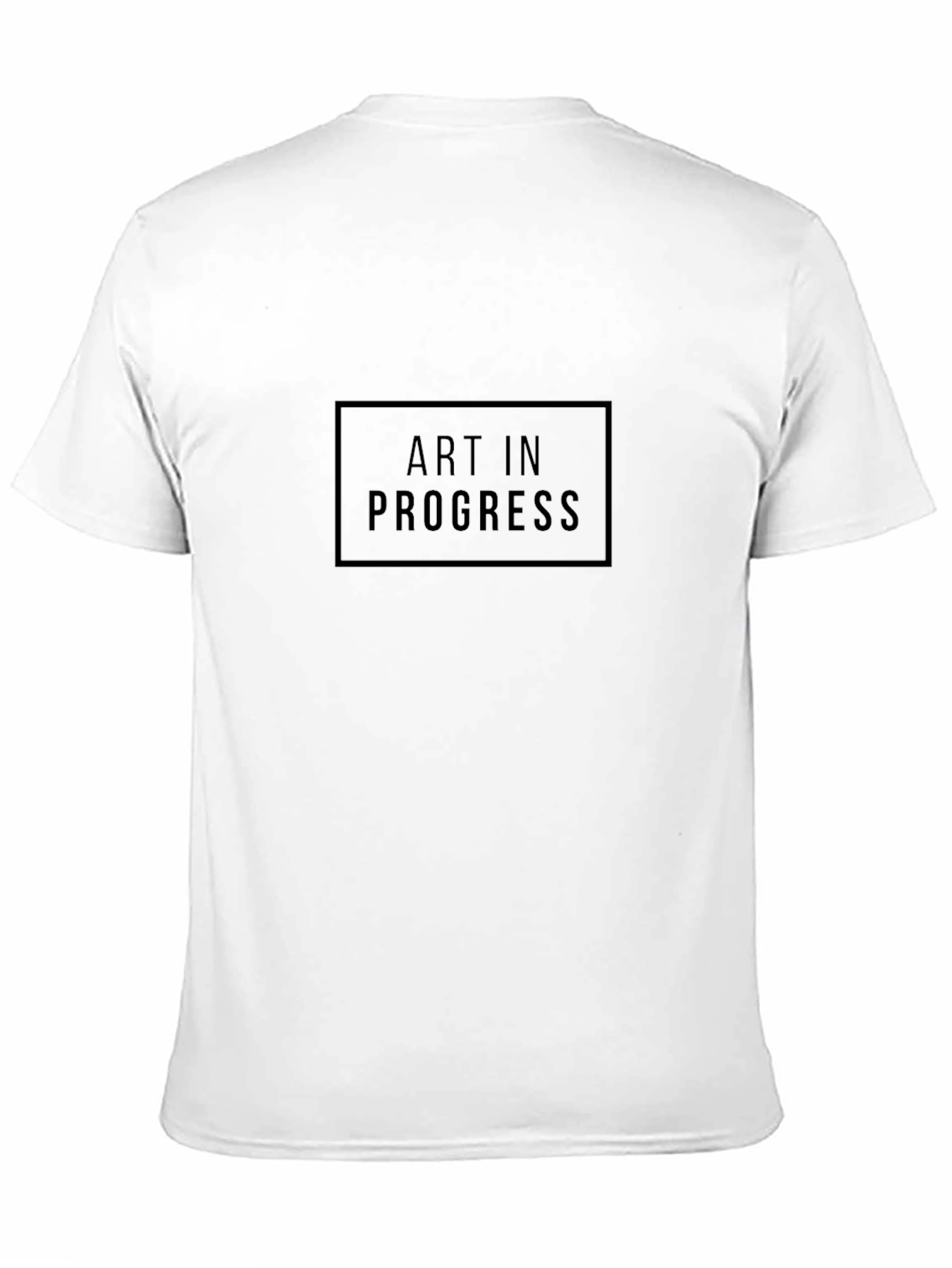 Art In Progress Black T-Shirt