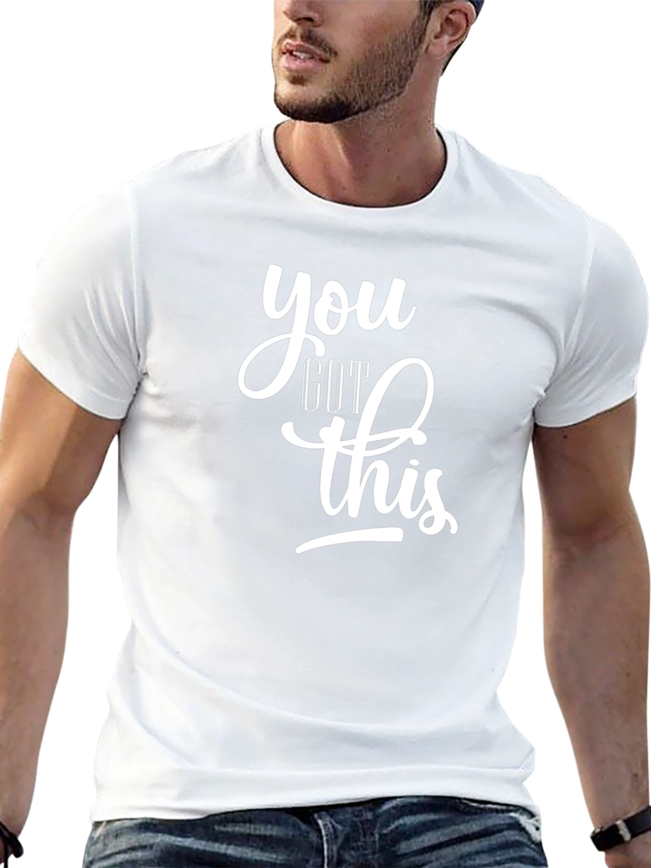 Motivational Black T-Shirt - You Got This
