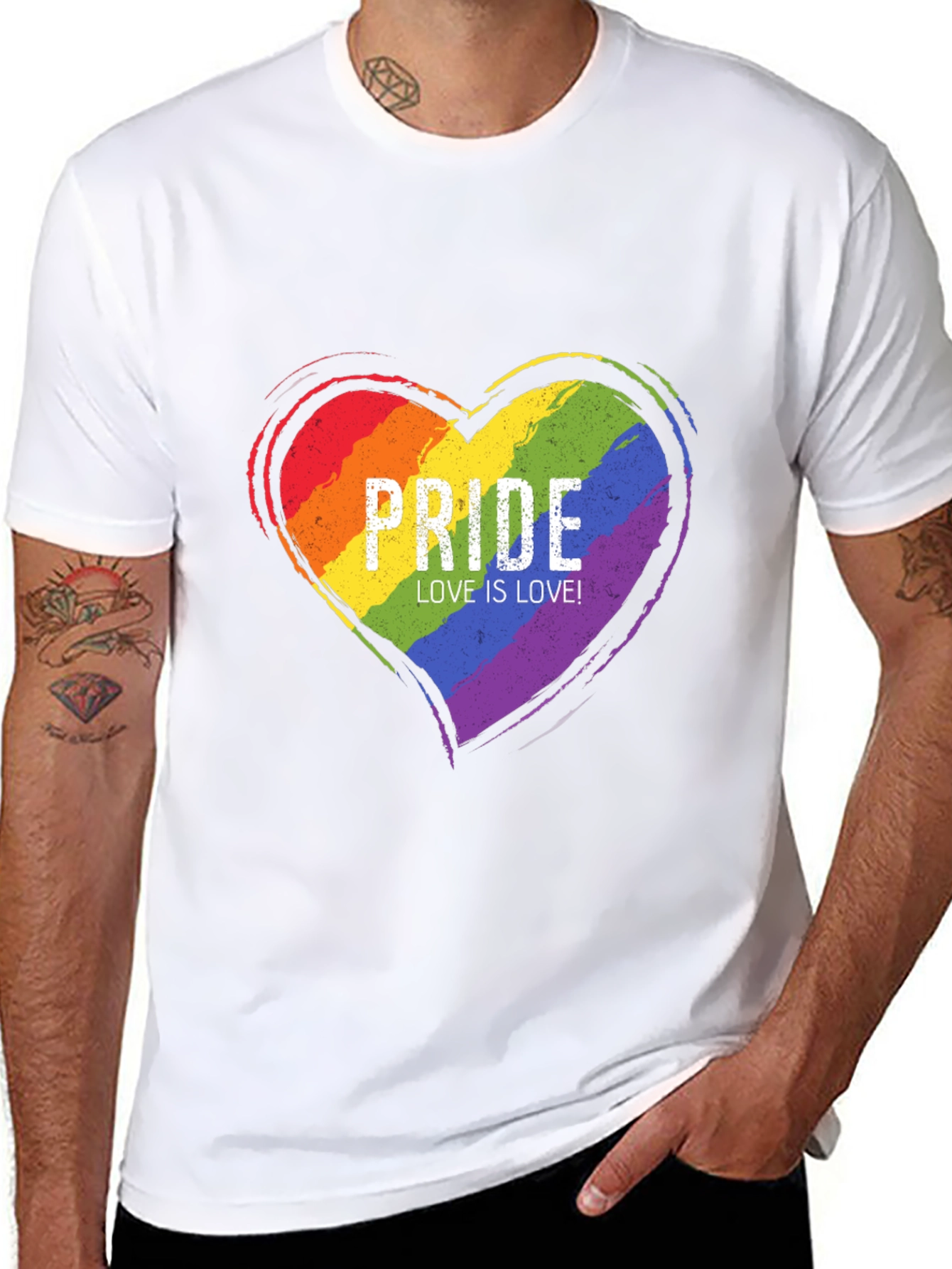 Pride Love is Love Graphic T-Shirt