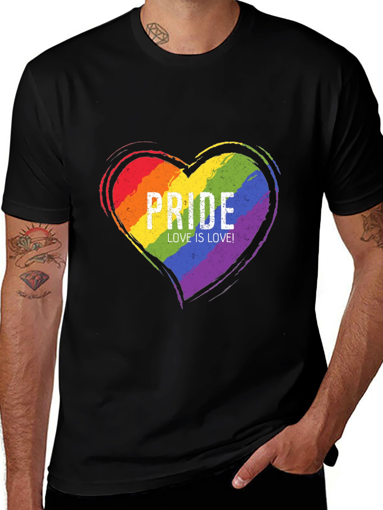 Pride Love is Love Graphic T-Shirt
