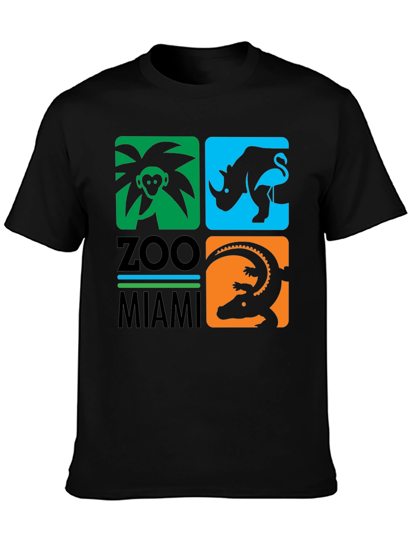 Zoo Miami T-Shirt Animal Graphic Tee