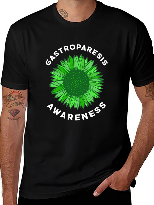 Gastroparesis Awareness Sunflower T-Shirt