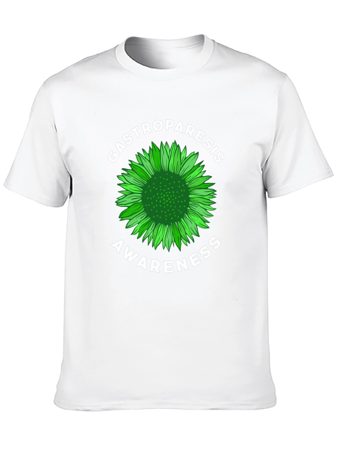 Gastroparesis Awareness Sunflower T-Shirt