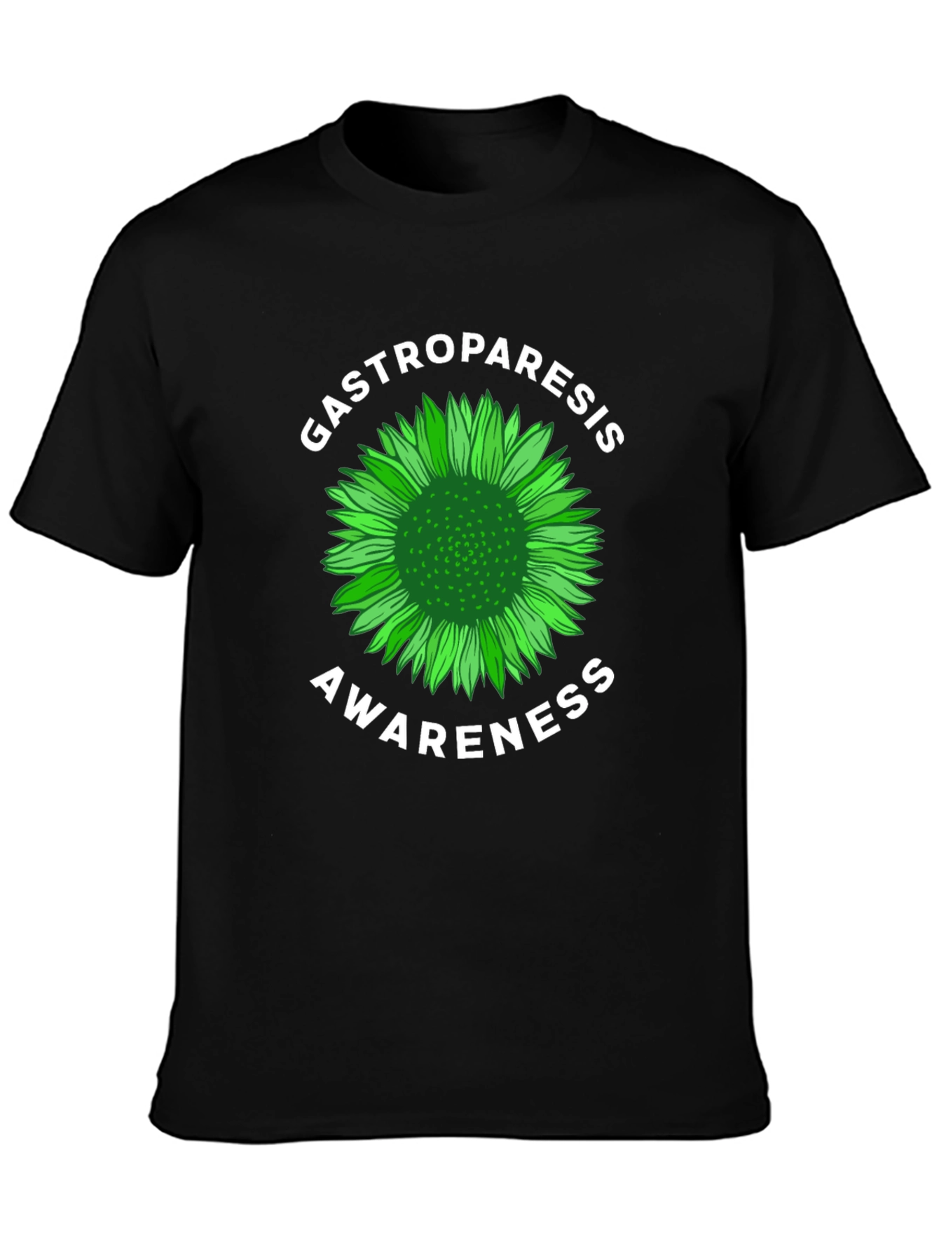 Gastroparesis Awareness Sunflower T-Shirt