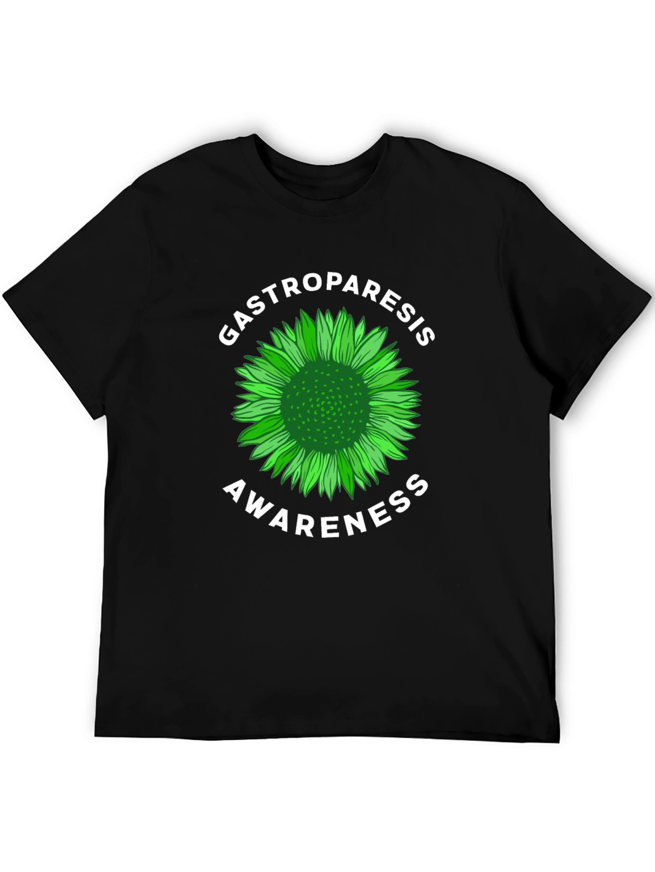 Gastroparesis Awareness Sunflower T-Shirt