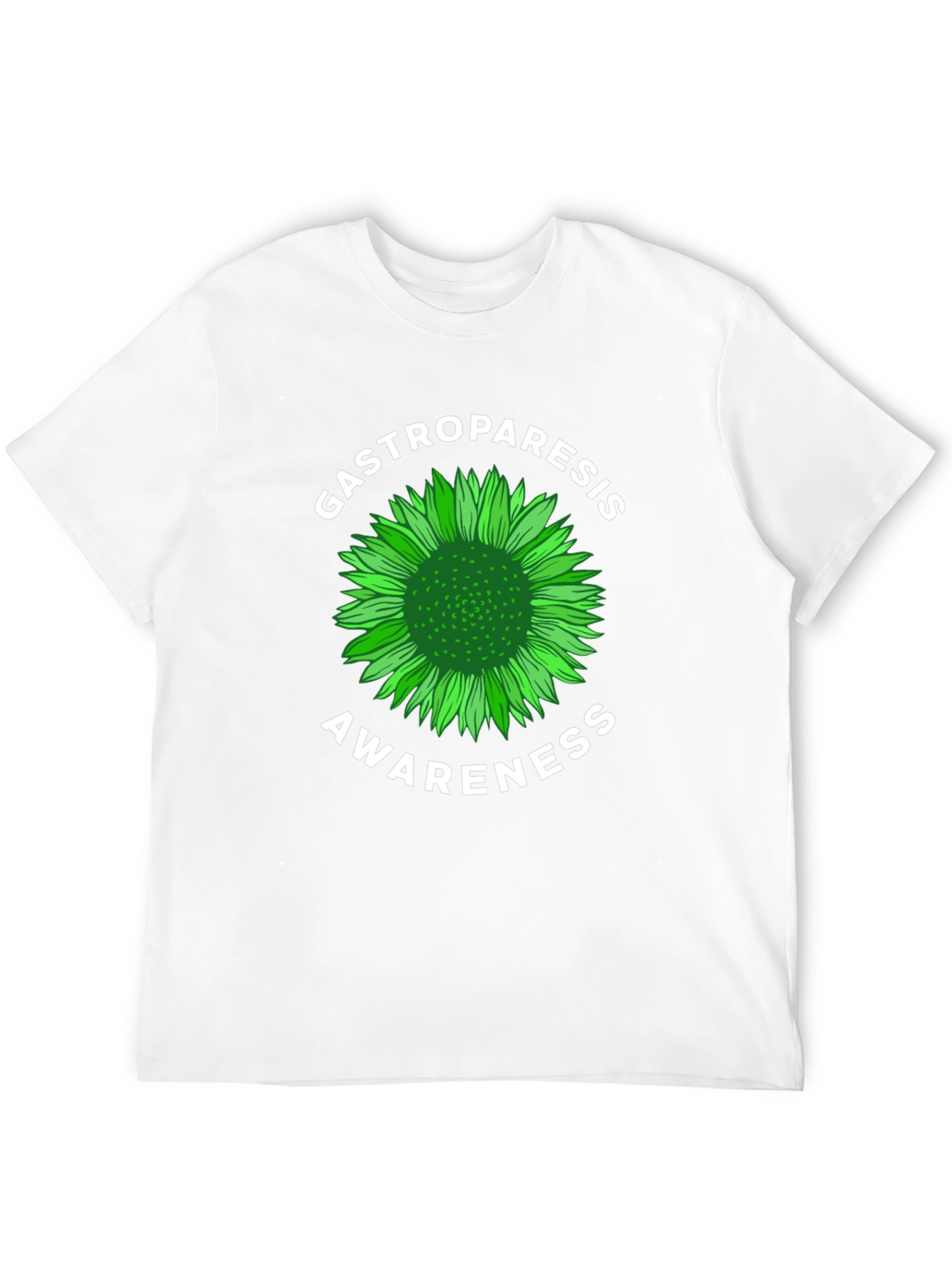 Gastroparesis Awareness Sunflower T-Shirt