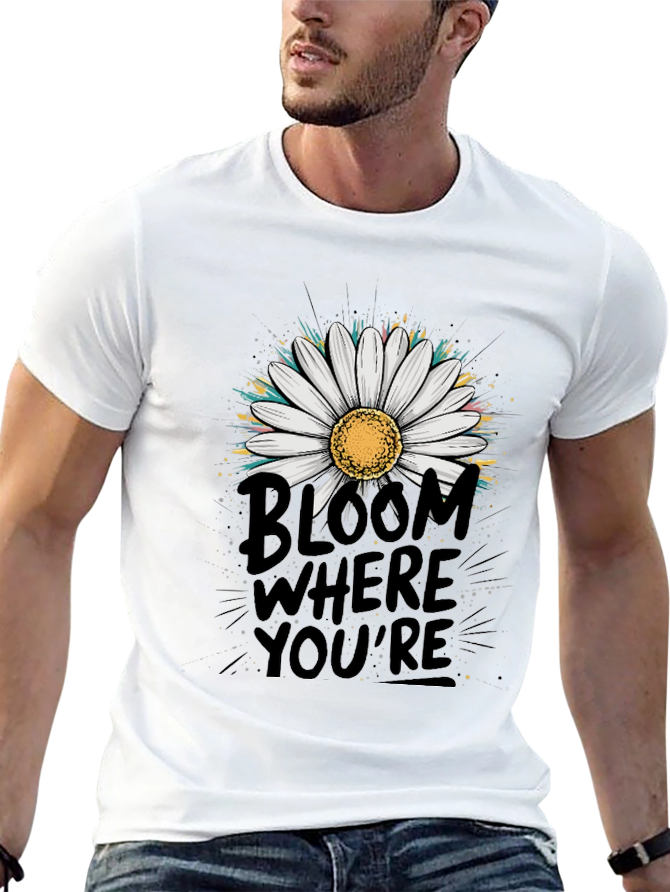 Bloom Where Youre Planted Graphic Tee