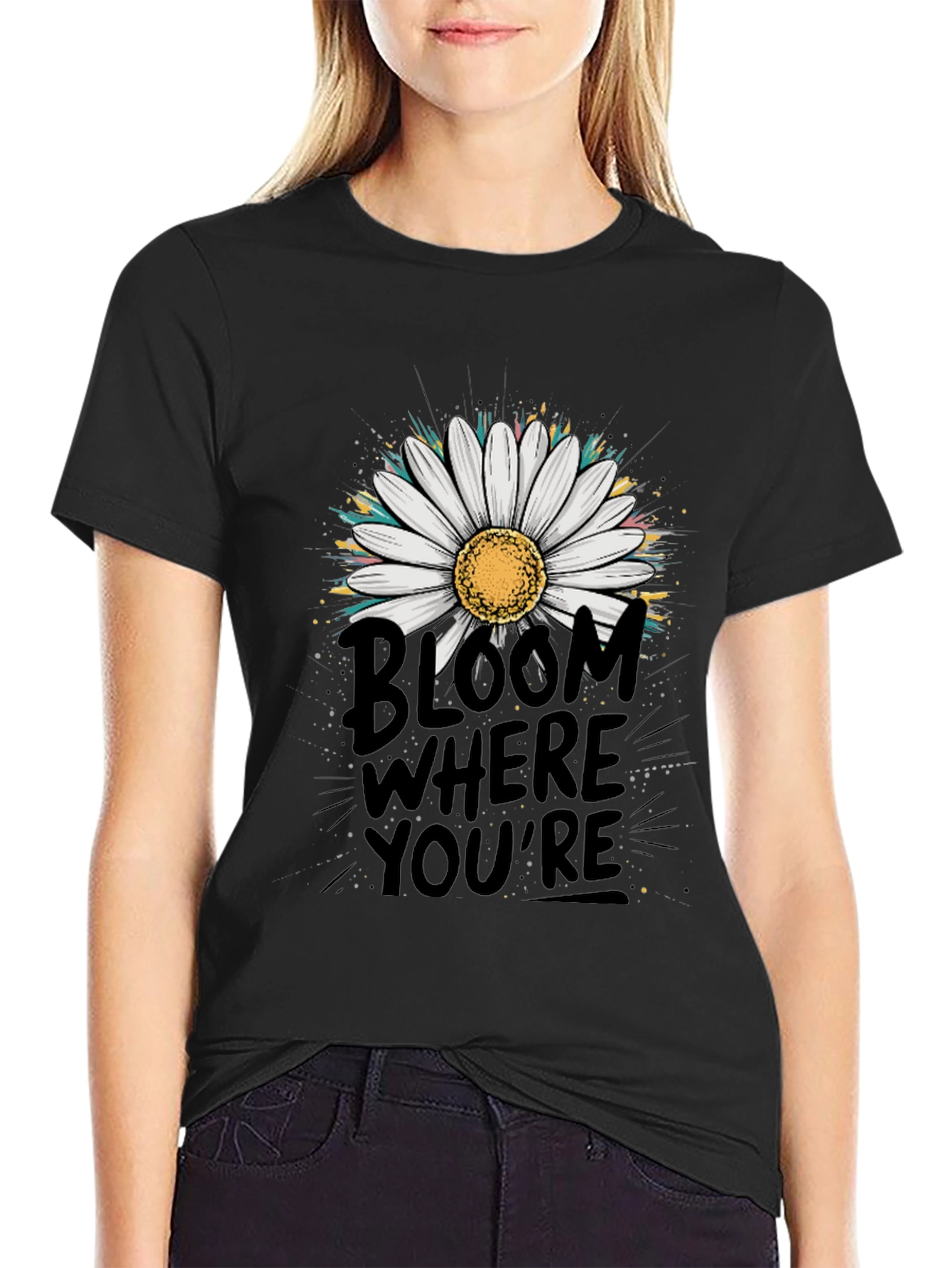 Bloom Where Youre Planted Graphic Tee