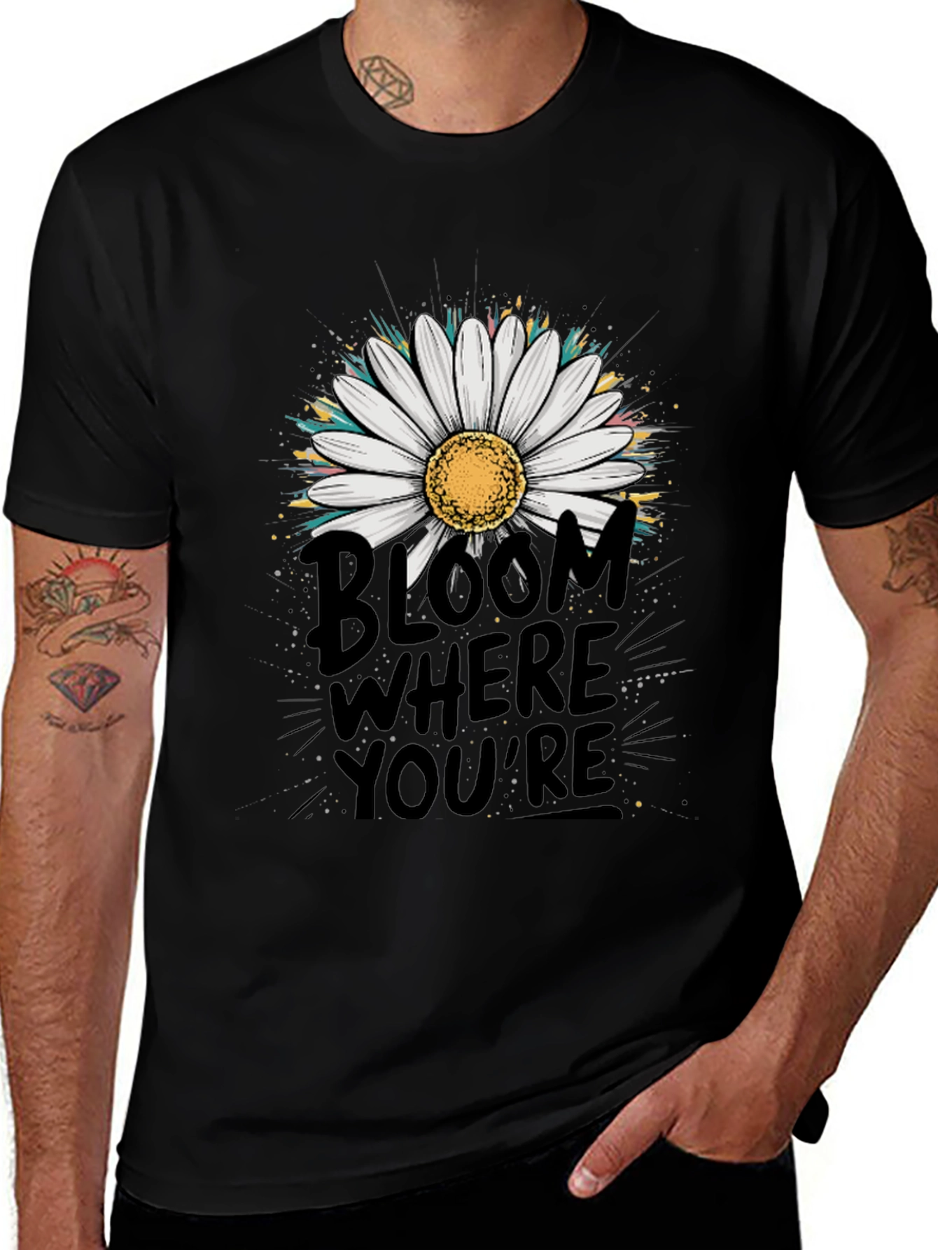 Bloom Where Youre Planted Graphic Tee