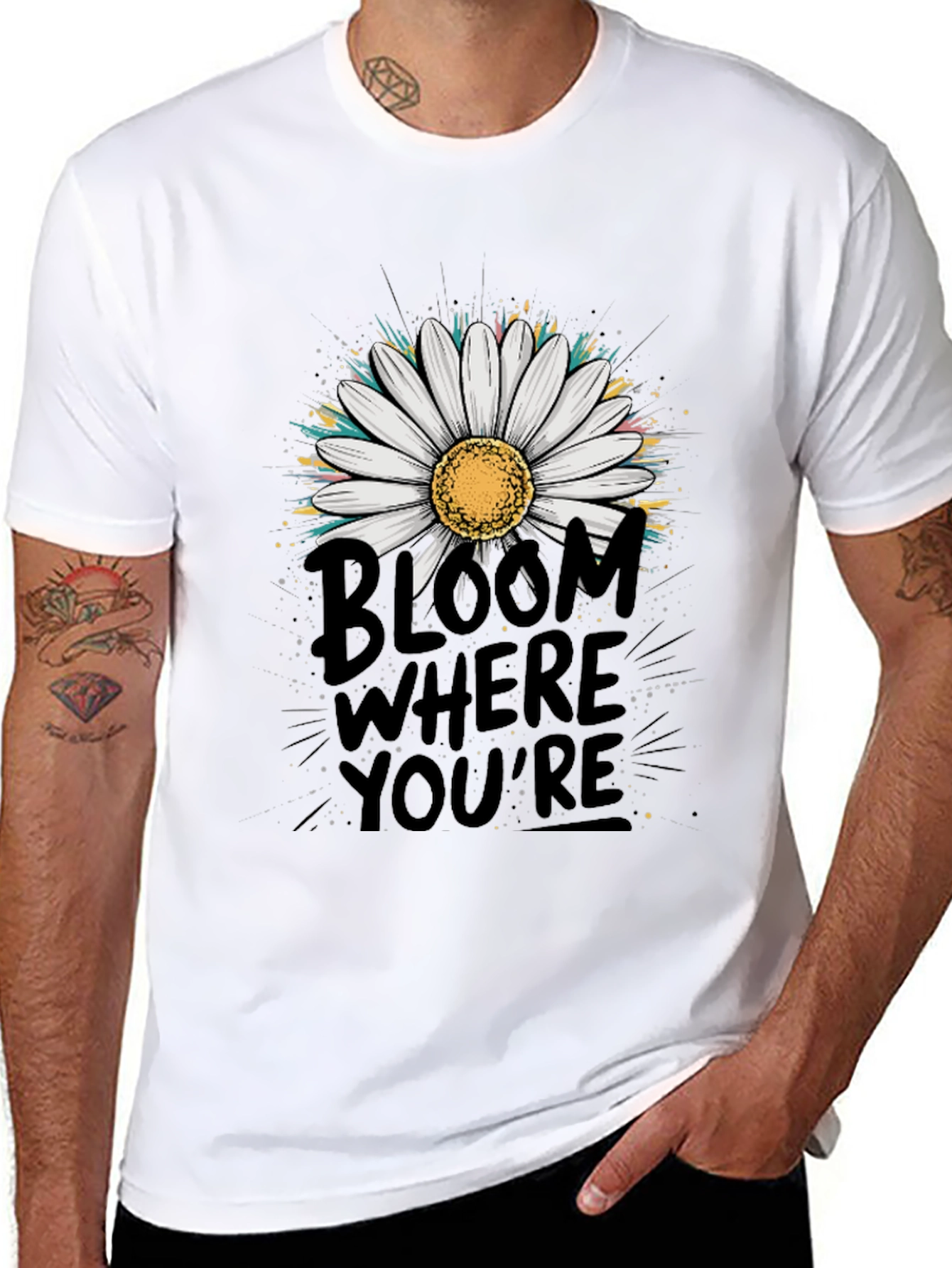 Bloom Where Youre Planted Graphic Tee