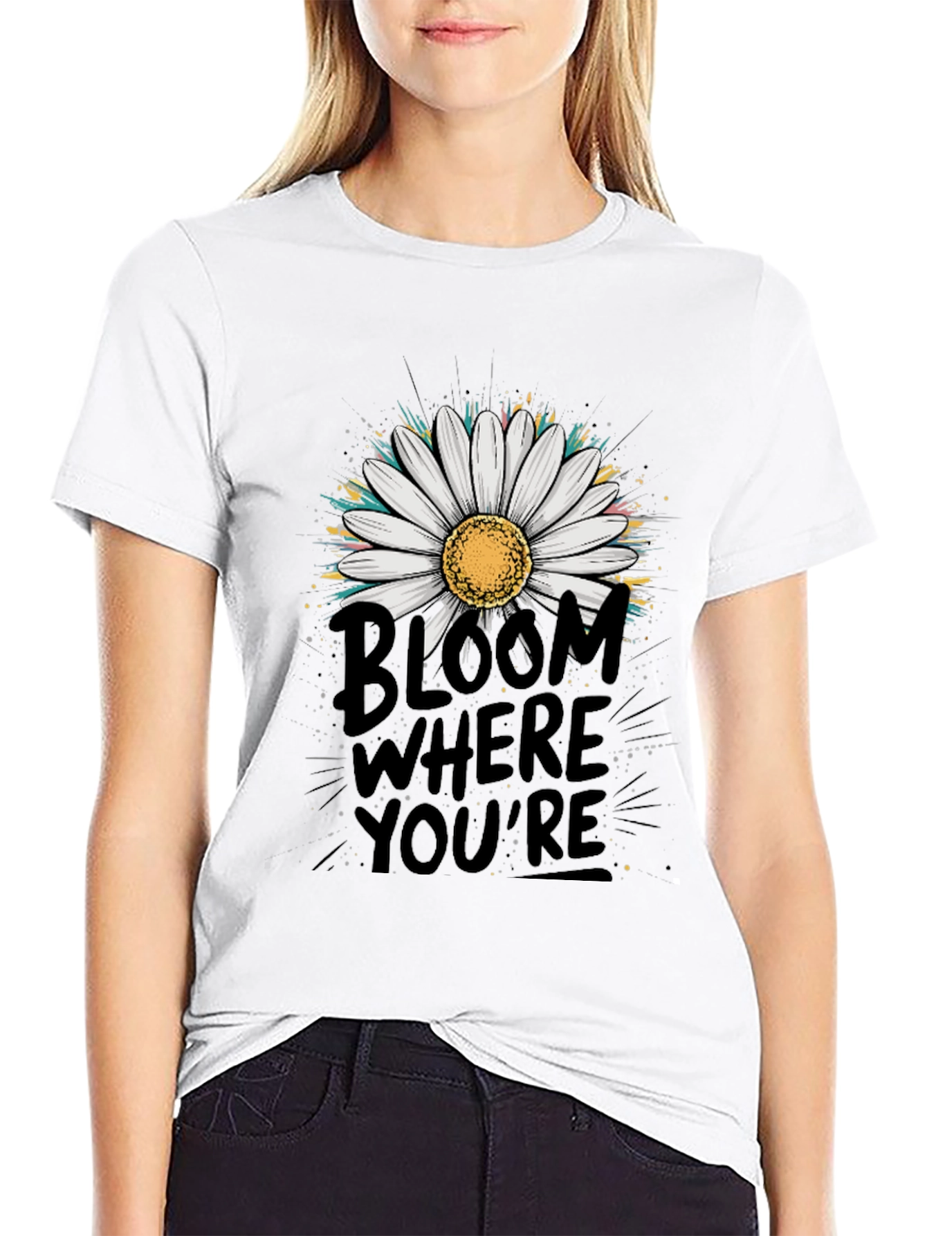 Bloom Where Youre Planted Graphic Tee