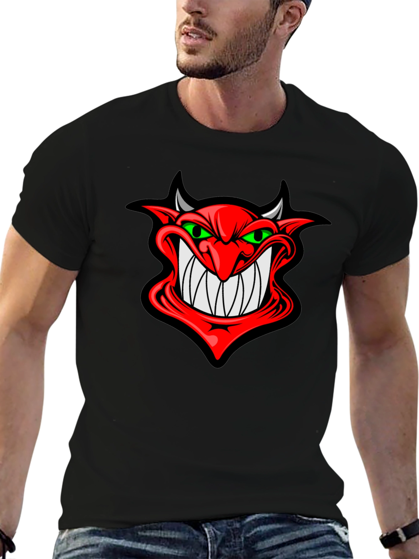 Devil Graphic Black T-Shirt