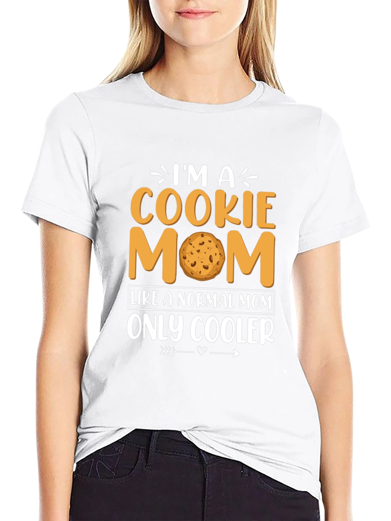 Im a Cookie Mom T-Shirt - Novelty Graphic Tee