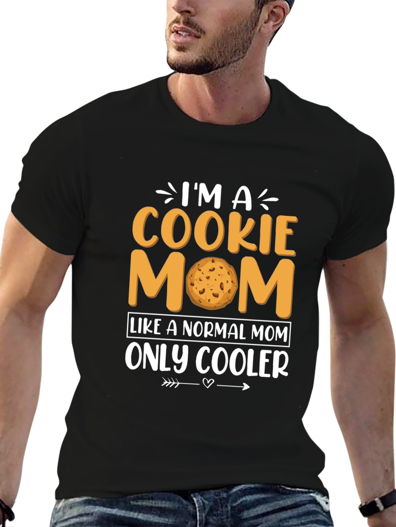 Im a Cookie Mom T-Shirt - Novelty Graphic Tee