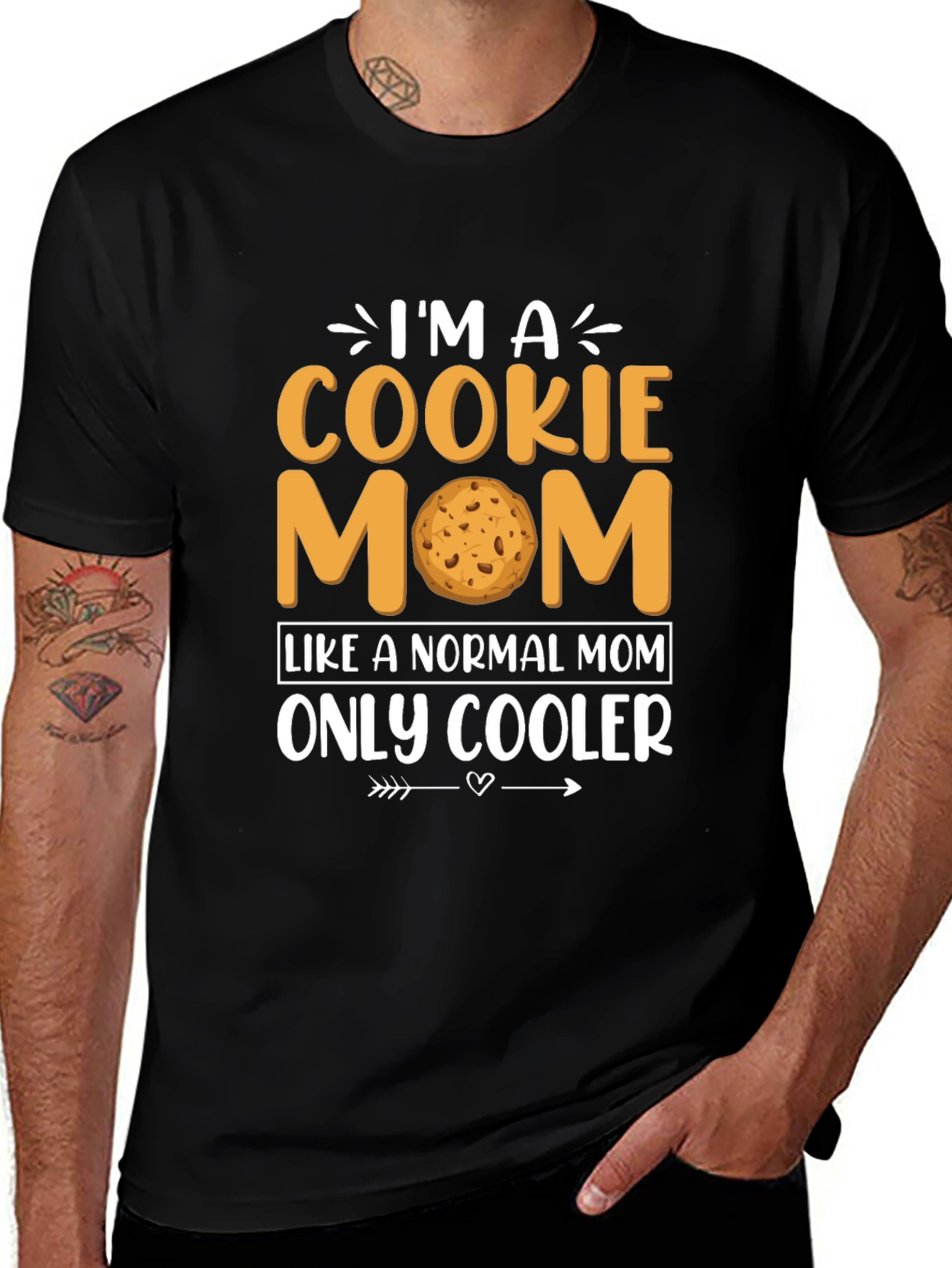 Im a Cookie Mom T-Shirt - Novelty Graphic Tee