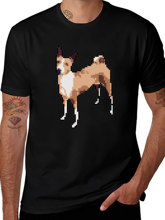 Pixel Dog T-Shirt - Retro Gaming Style
