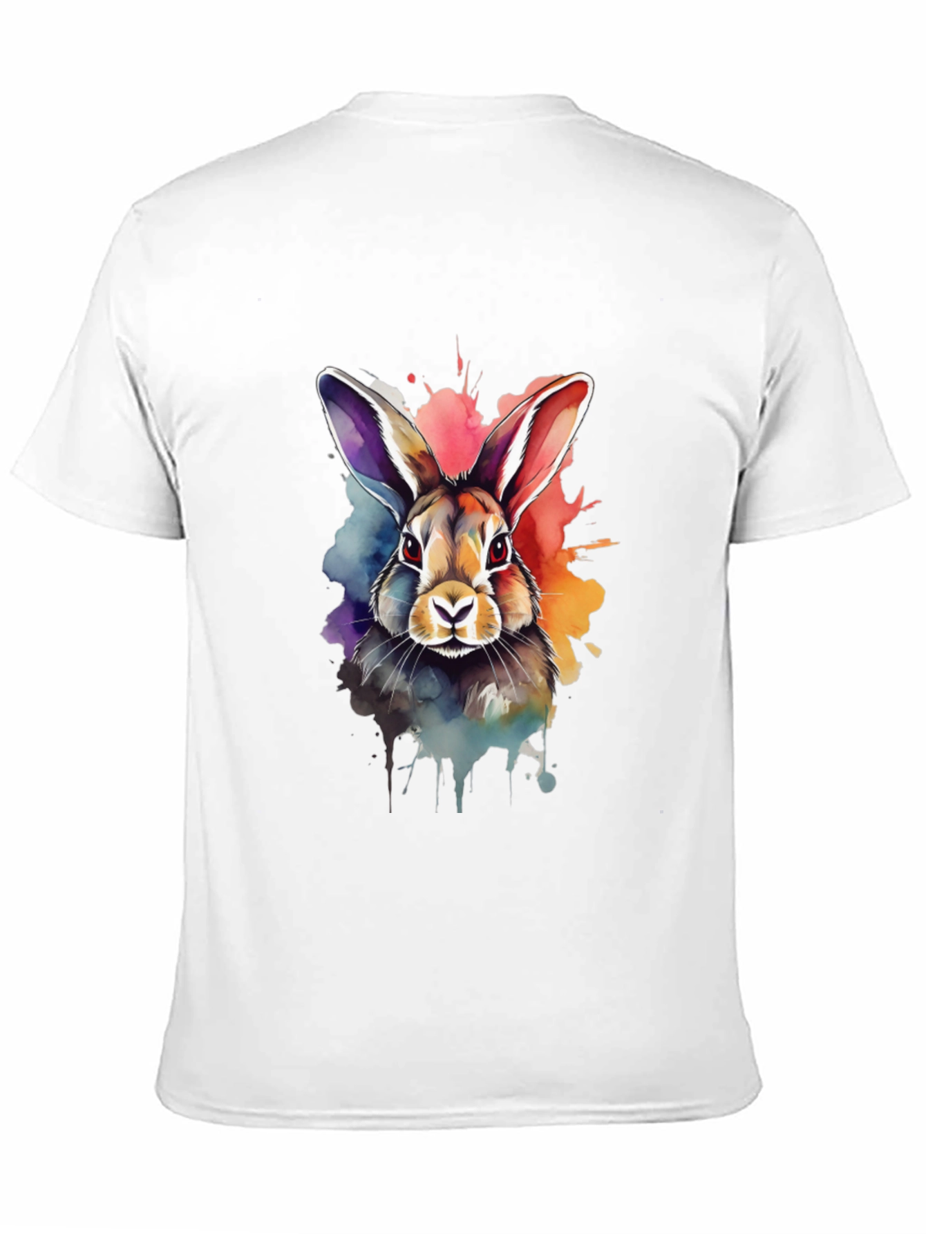 Rabbit Watercolor Graphic Tee