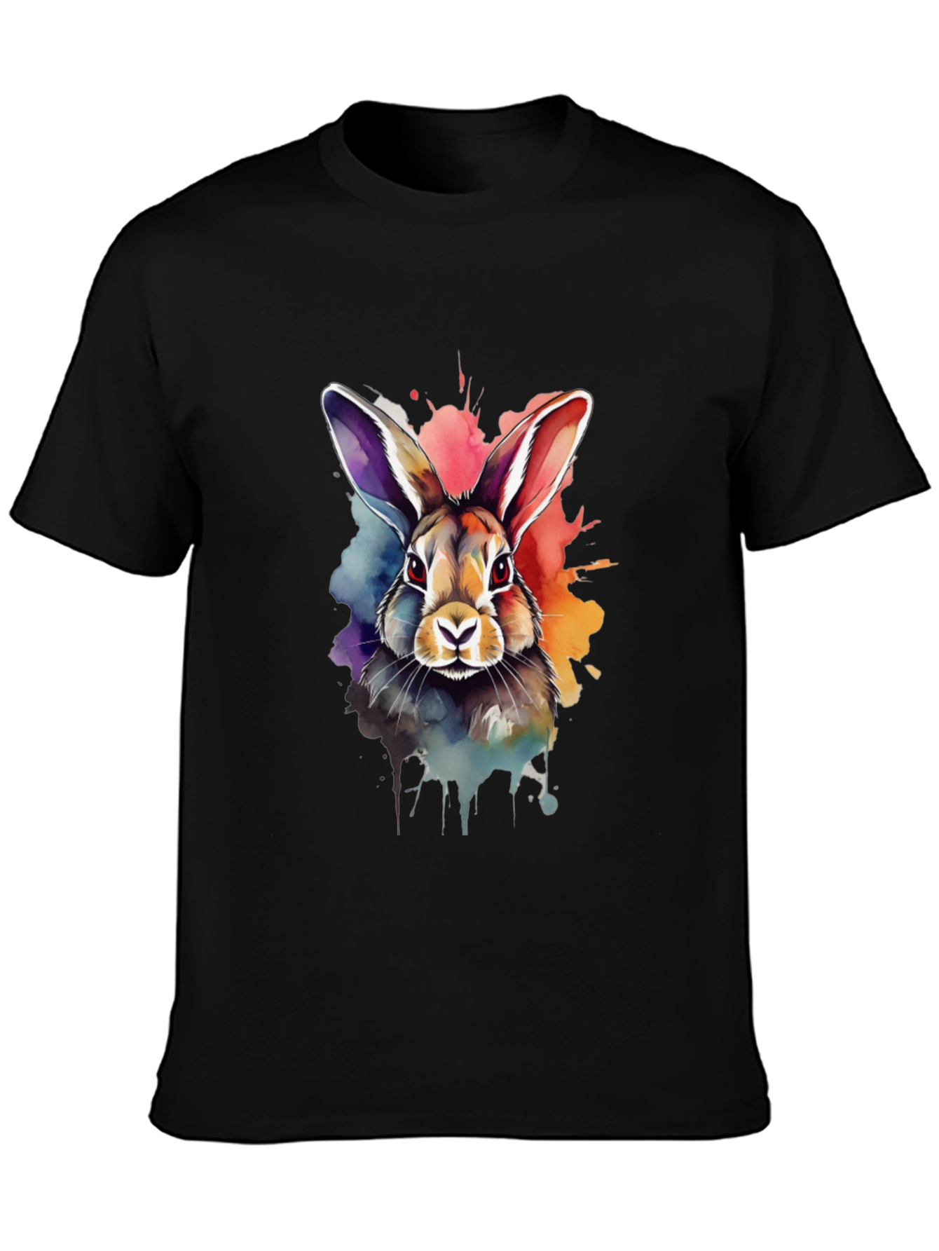 Rabbit Watercolor Graphic Tee