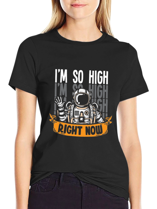 Im So High Astronaut Graphic T-Shirt