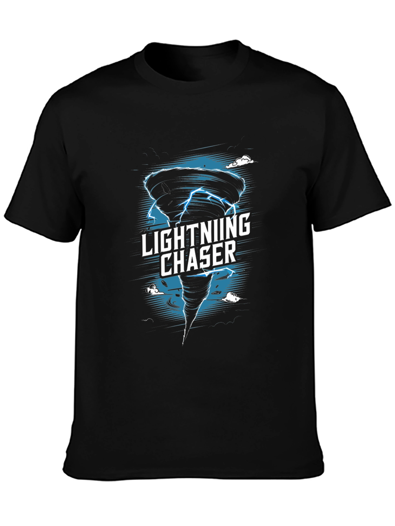 Lightning Chaser Graphic Tee - Storm Hunter Apparel