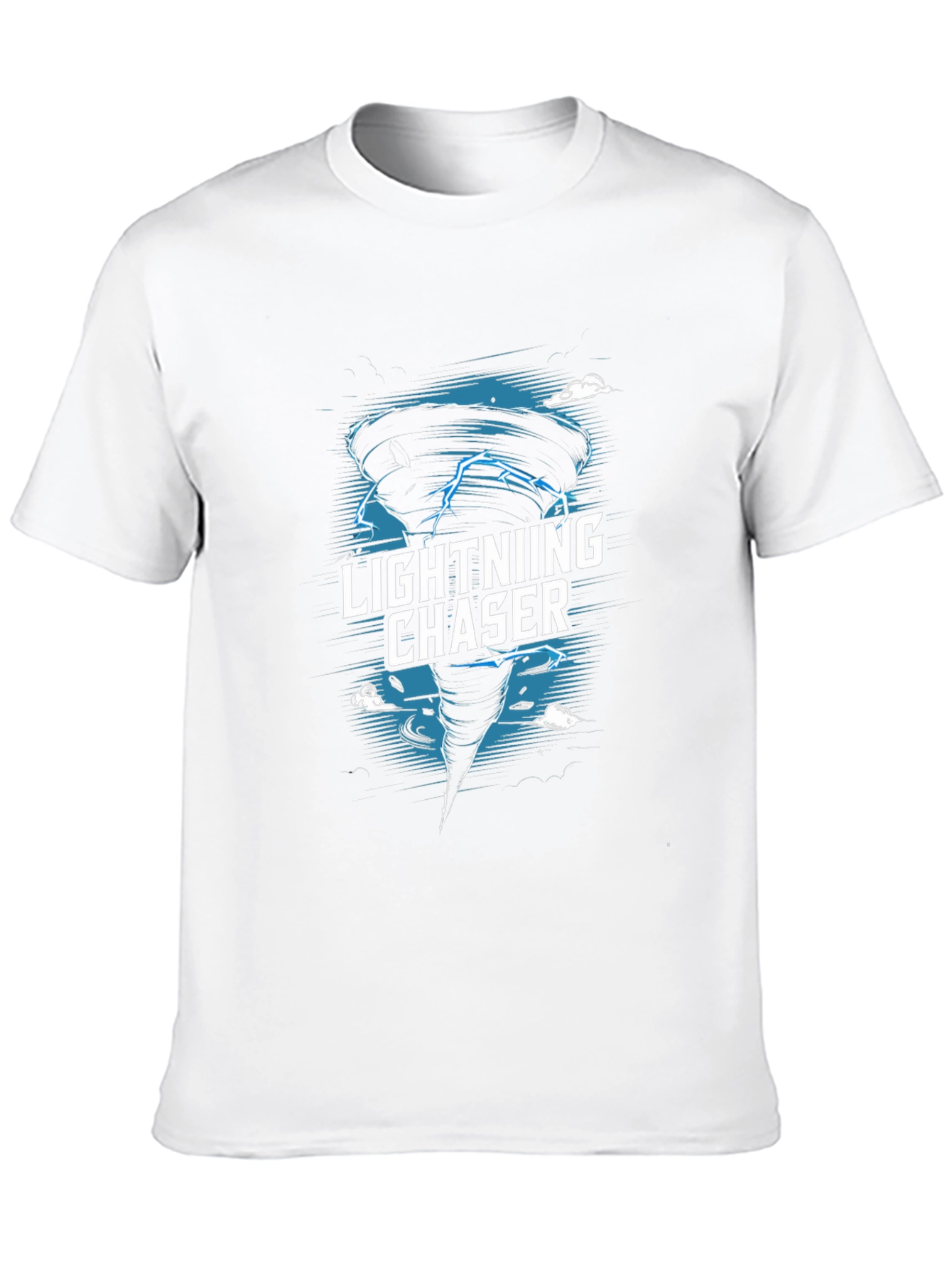 Lightning Chaser Graphic Tee - Storm Hunter Apparel