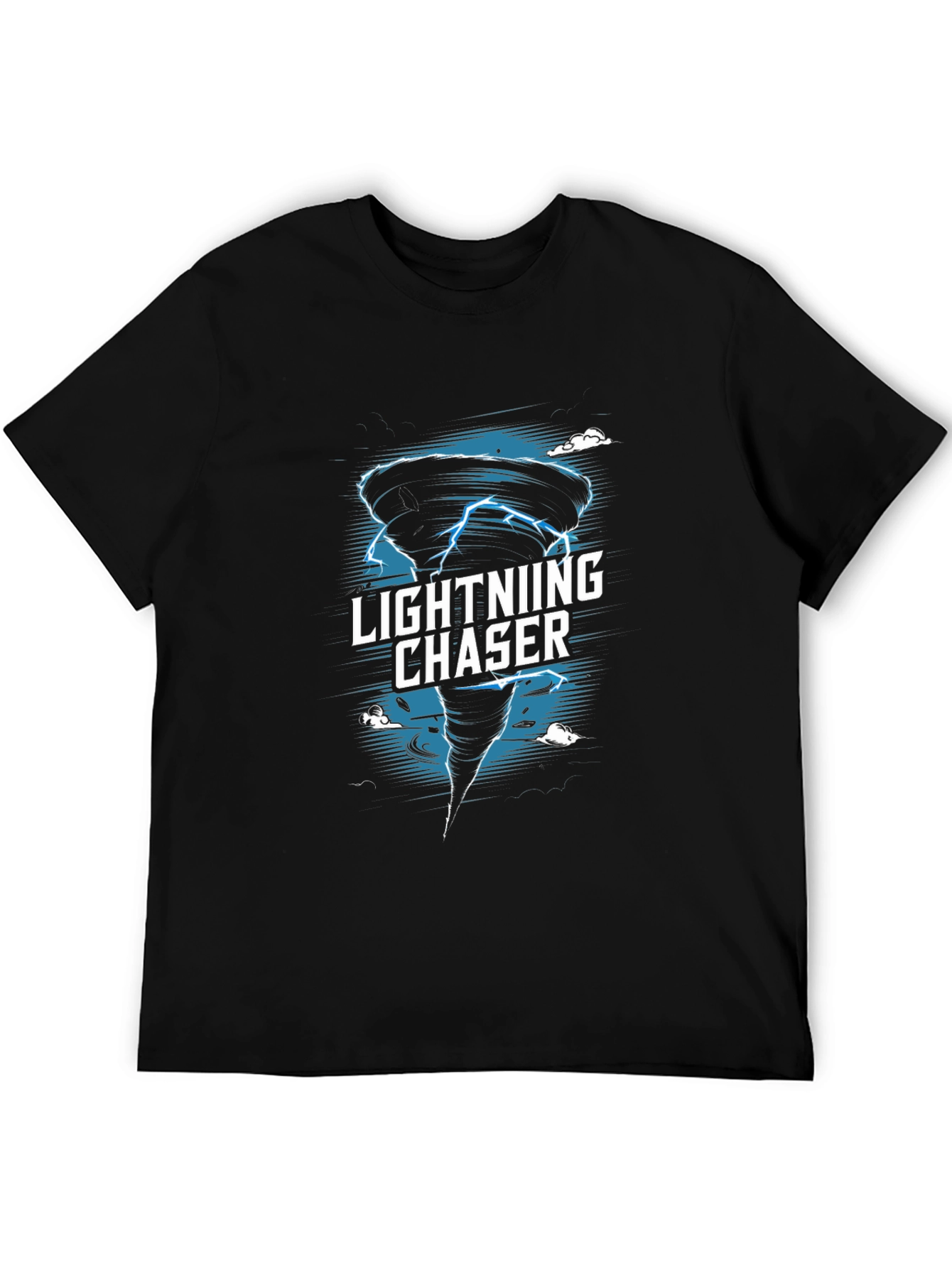 Lightning Chaser Graphic Tee - Storm Hunter Apparel