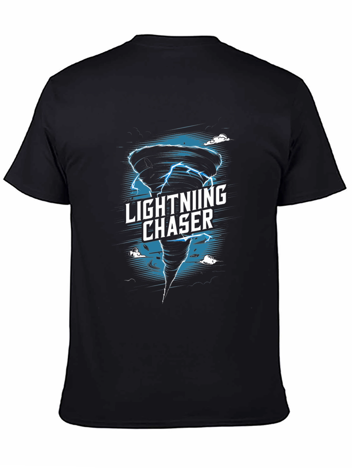 Lightning Chaser Graphic Tee - Storm Hunter Apparel