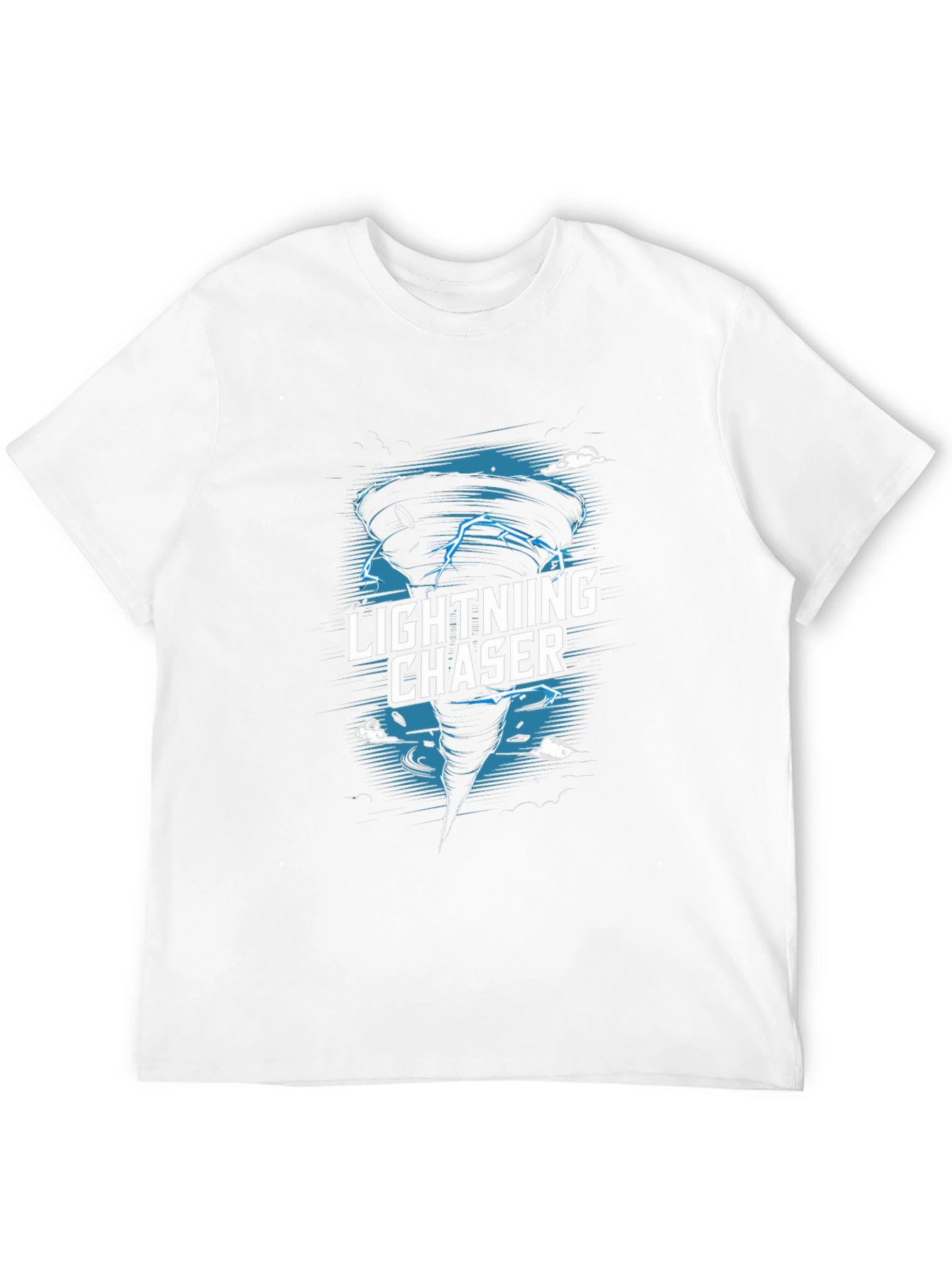 Lightning Chaser Graphic Tee - Storm Hunter Apparel