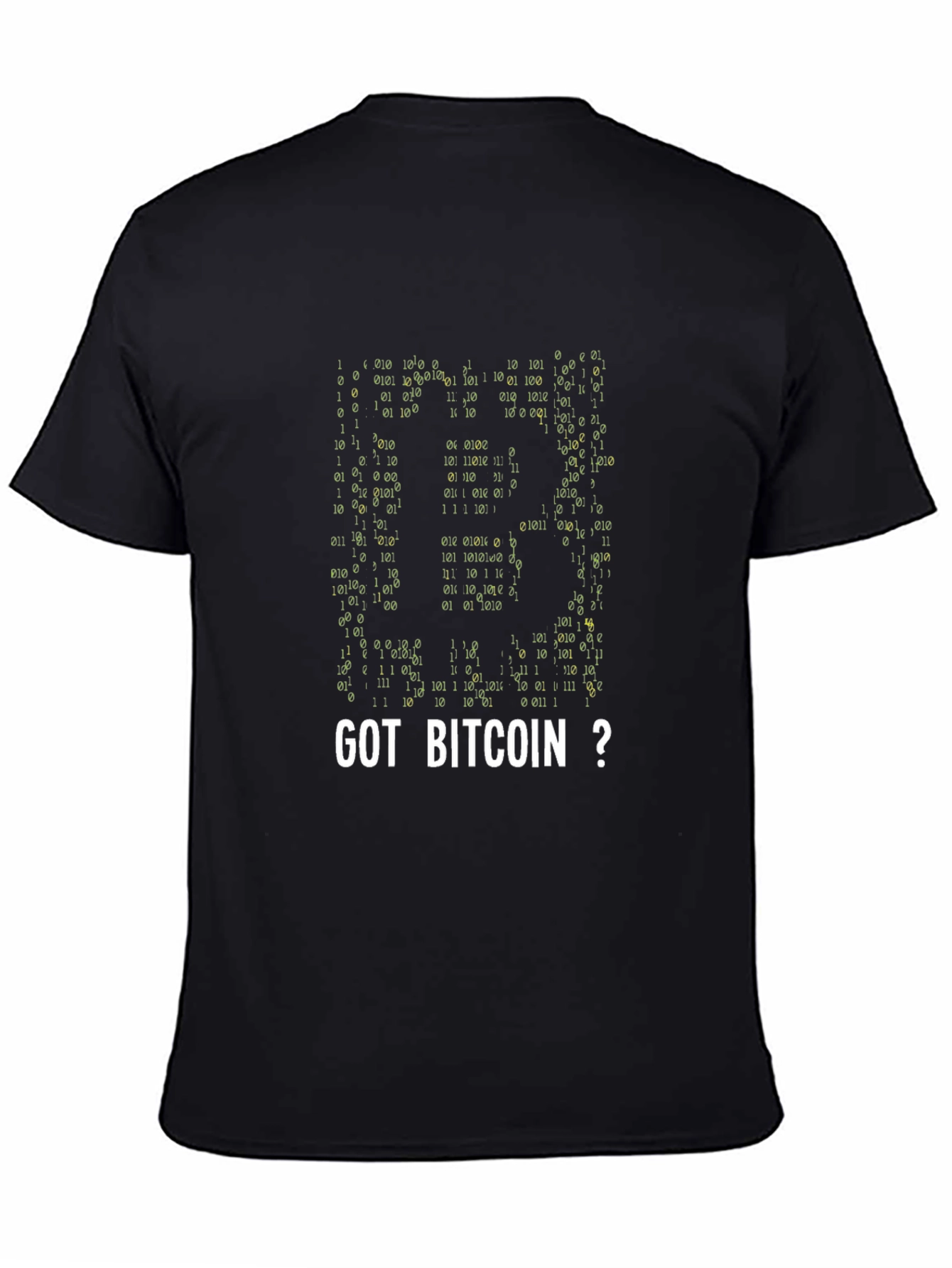 Got Bitcoin? Black Crypto Enthusiast T-Shirt