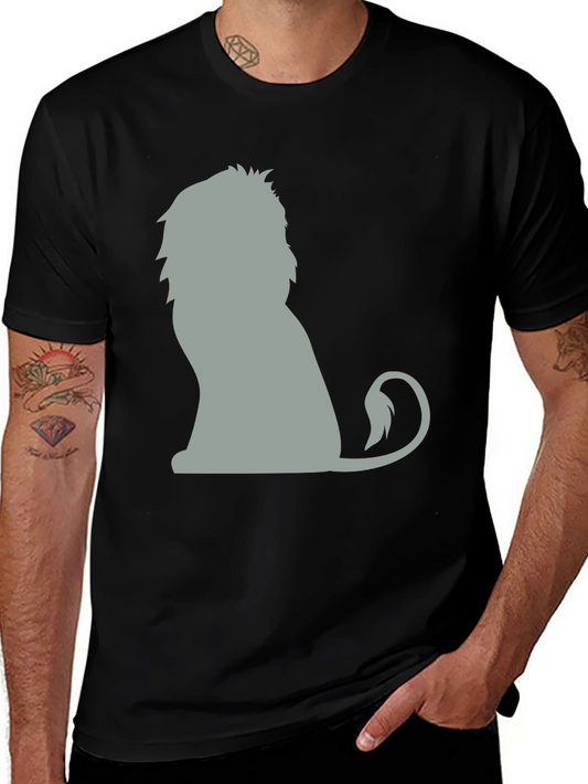 Lion Graphic Tee - Unisex Cotton T-Shirt
