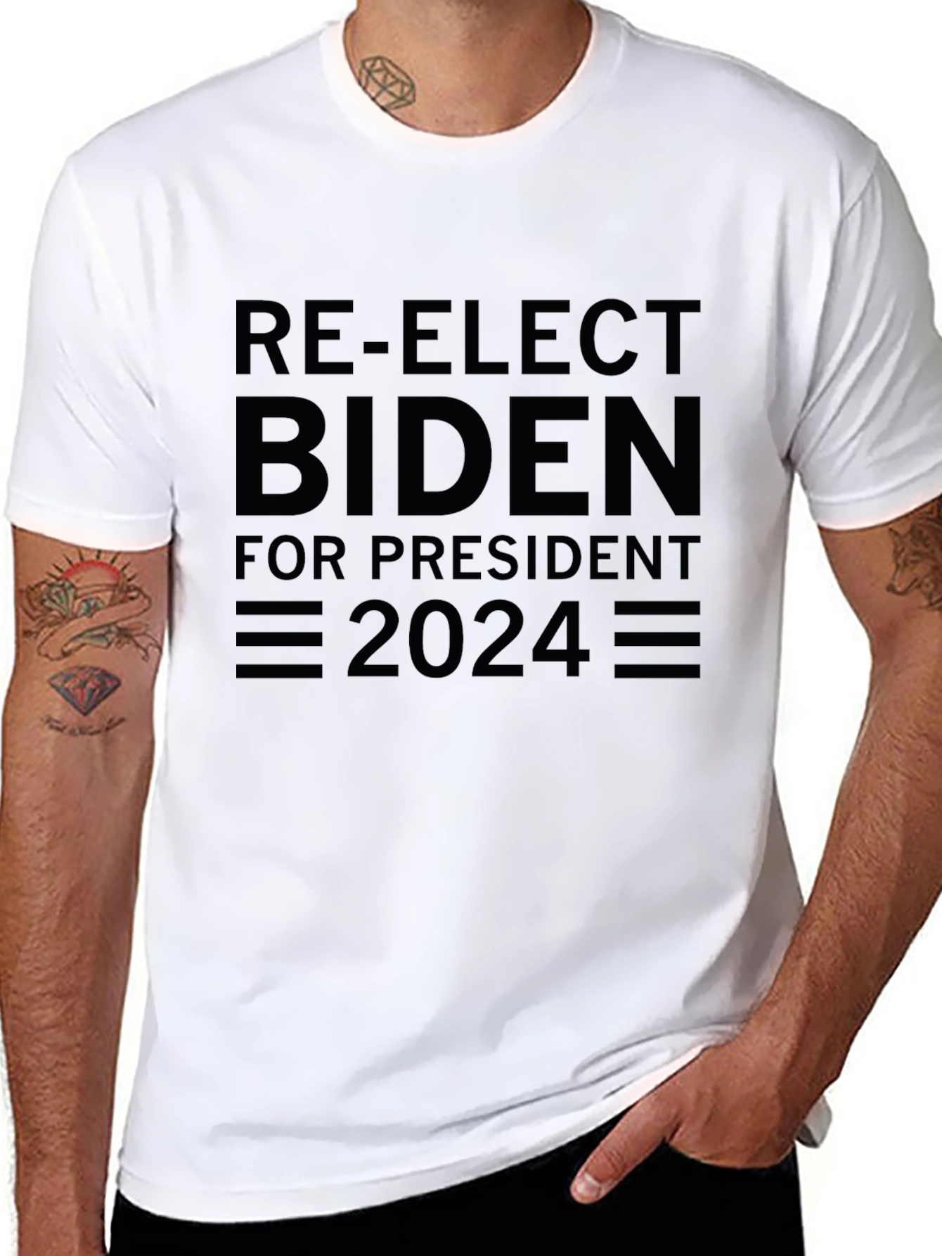 Re-Elect Biden 2024 Graphic Tee