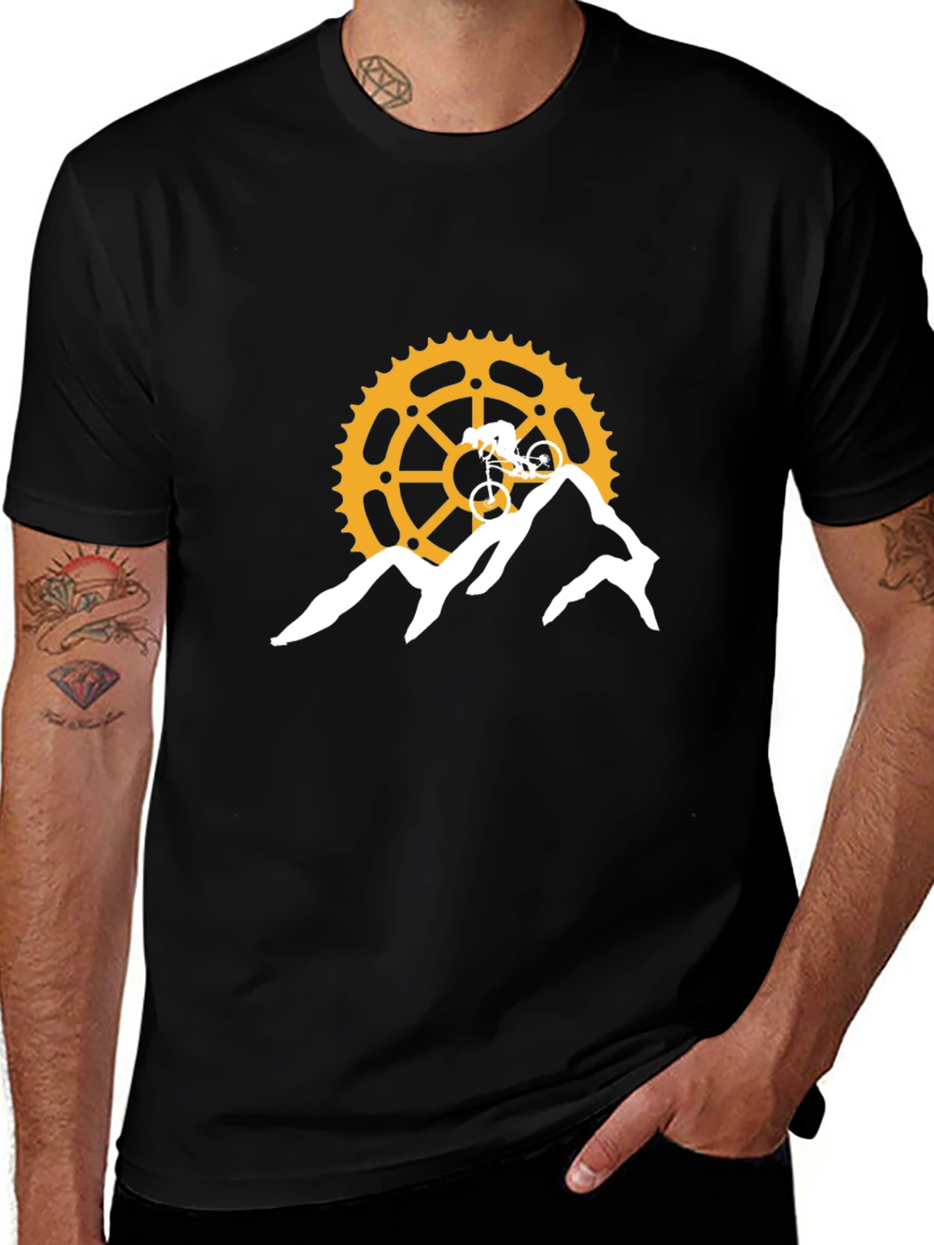 Mountain Bike Graphic Tee - Adventure Awaits!