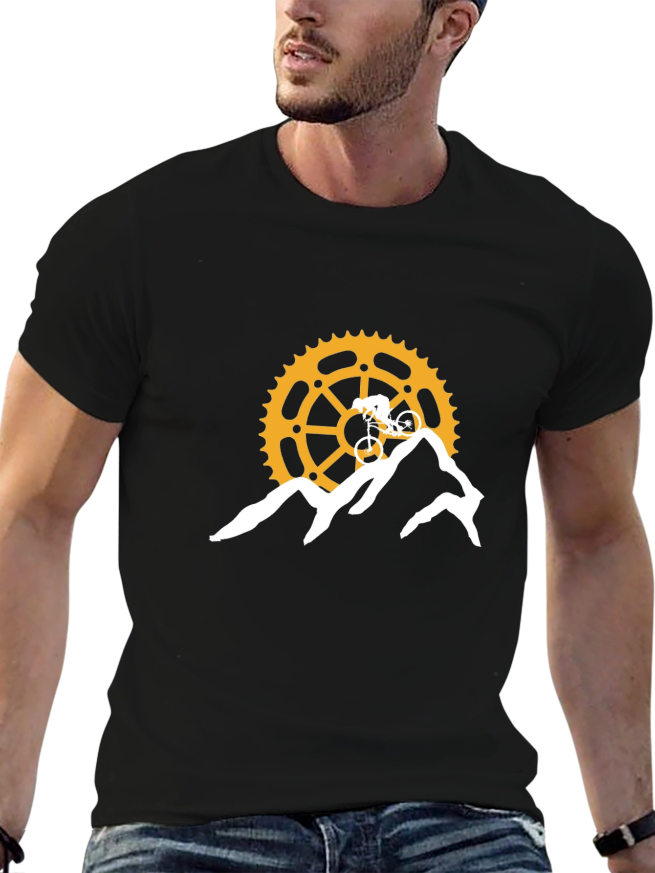 Mountain Bike Graphic Tee - Adventure Awaits!