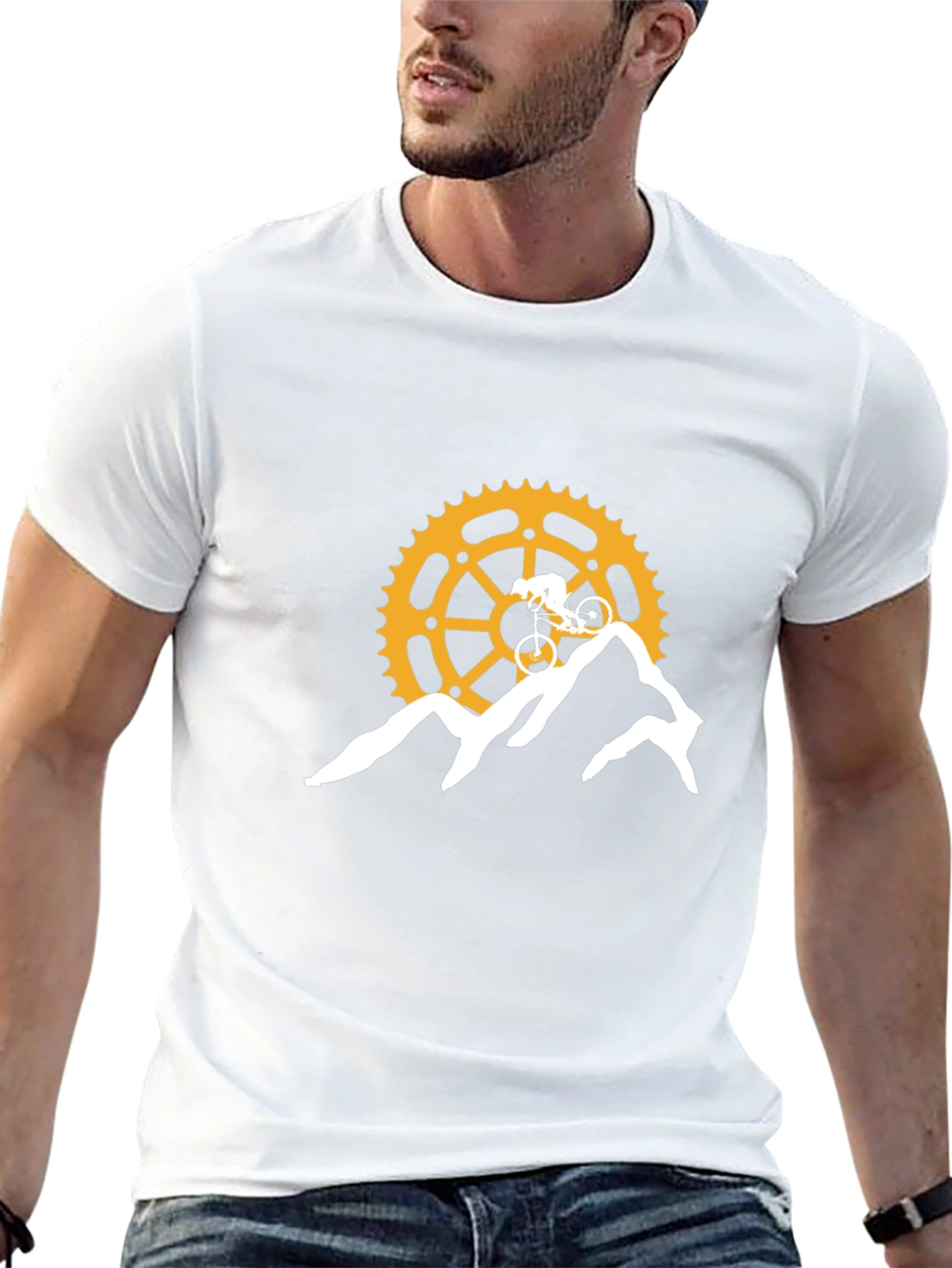 Mountain Bike Graphic Tee - Adventure Awaits!