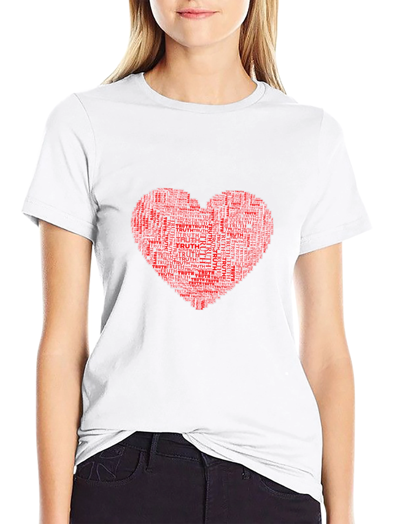 Truth Heart T-Shirt - Express Your Values