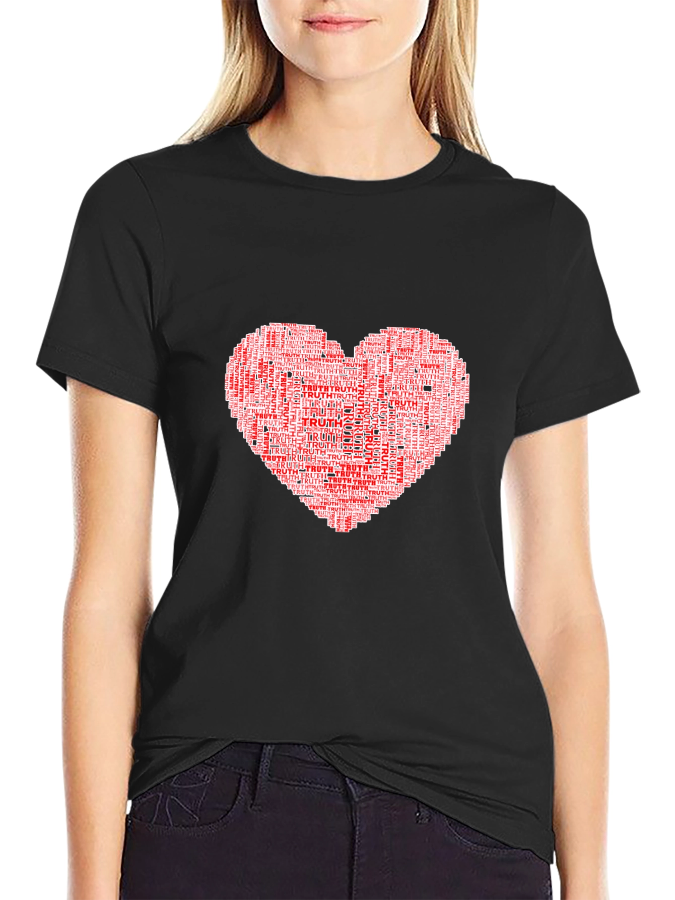 Truth Heart T-Shirt - Express Your Values