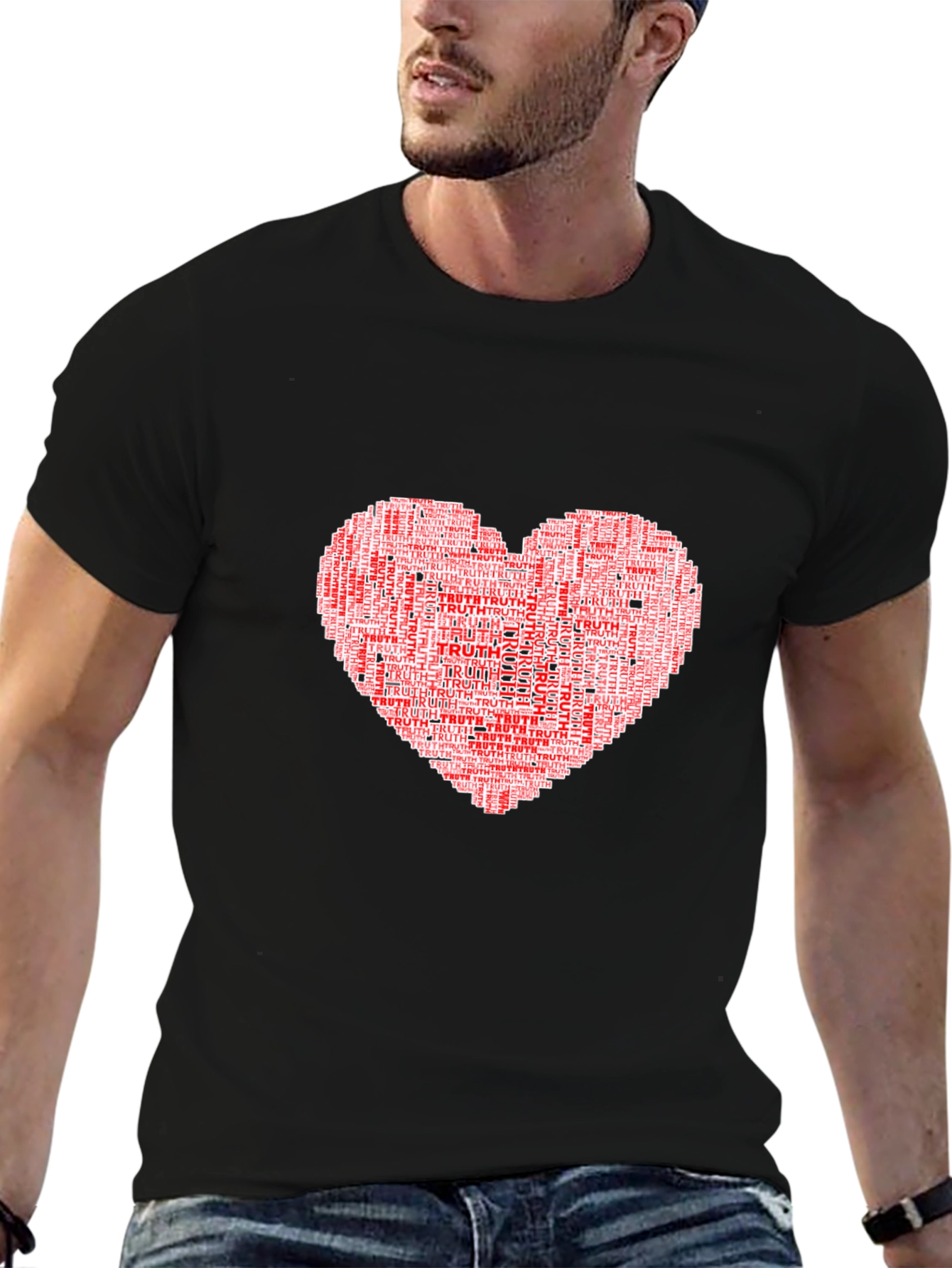 Truth Heart T-Shirt - Express Your Values
