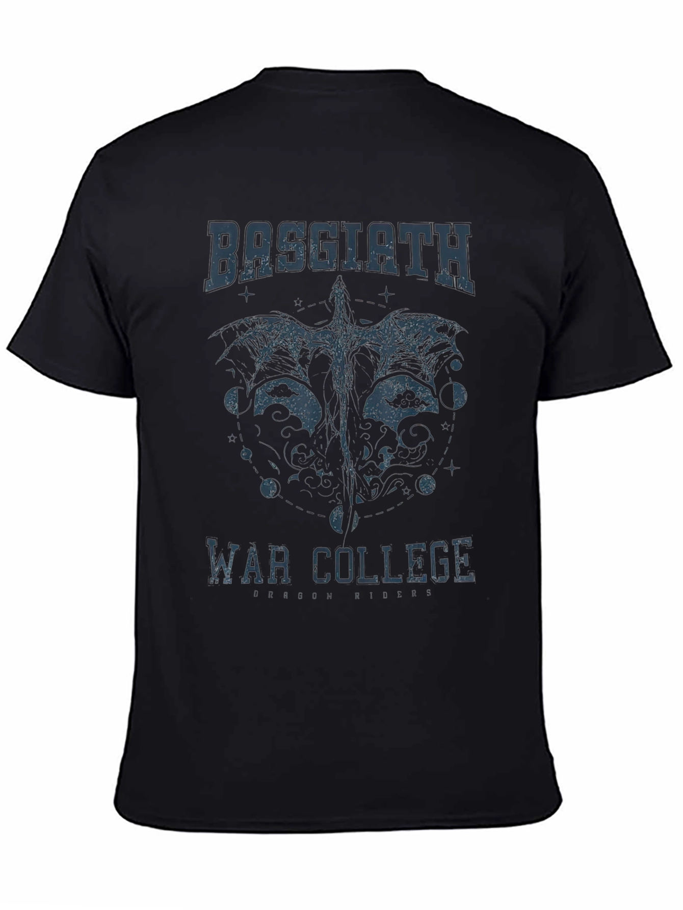 Basgiath War College Graphic T-Shirt - Black