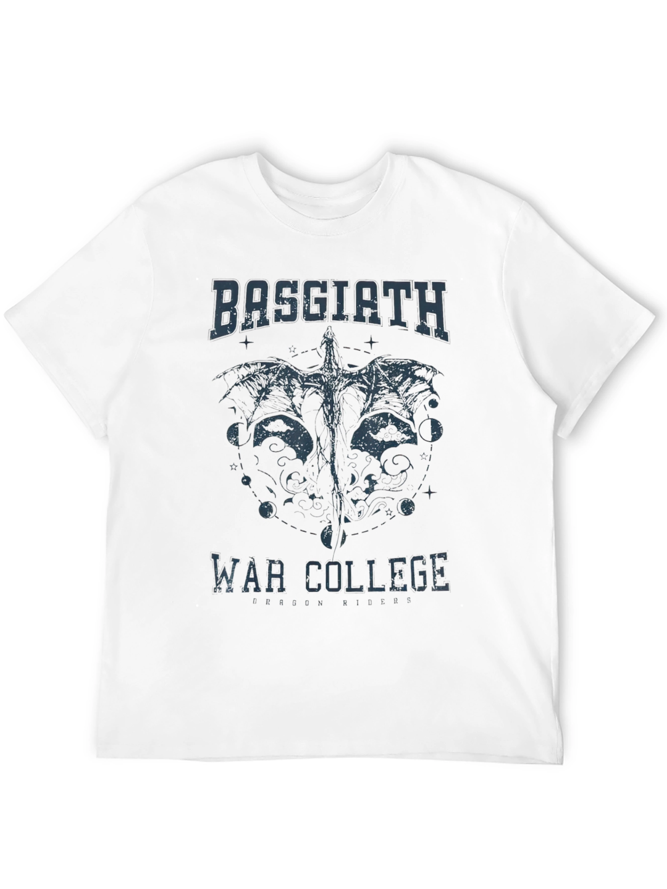 Basgiath War College Graphic T-Shirt - Black