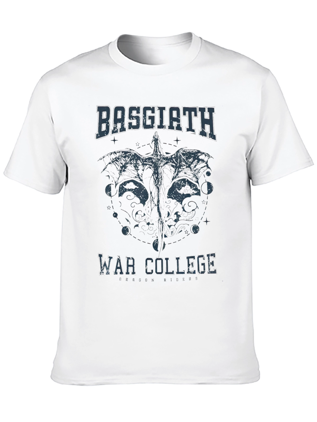 Basgiath War College Graphic T-Shirt - Black