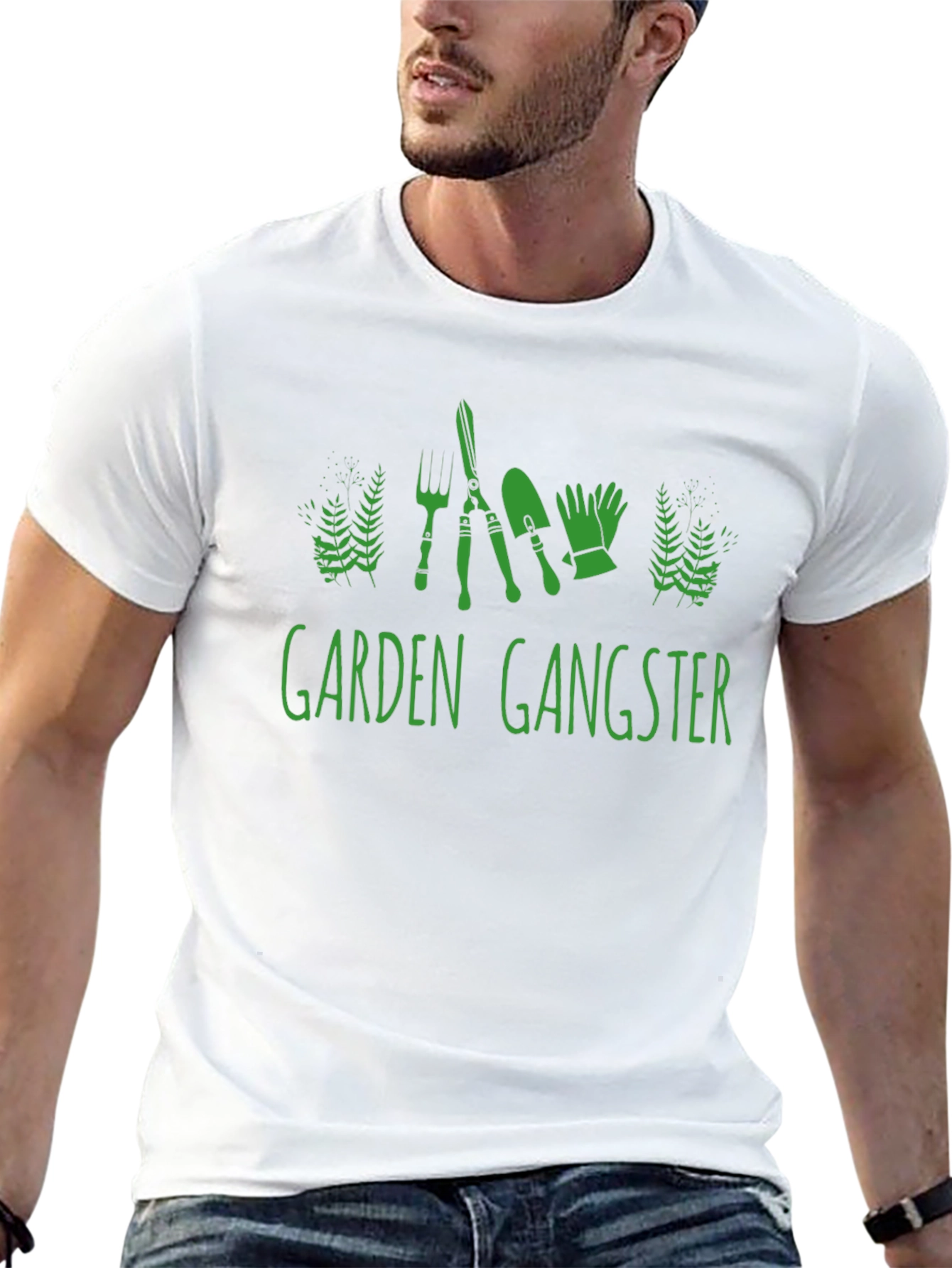 Garden Gangster Black T-Shirt
