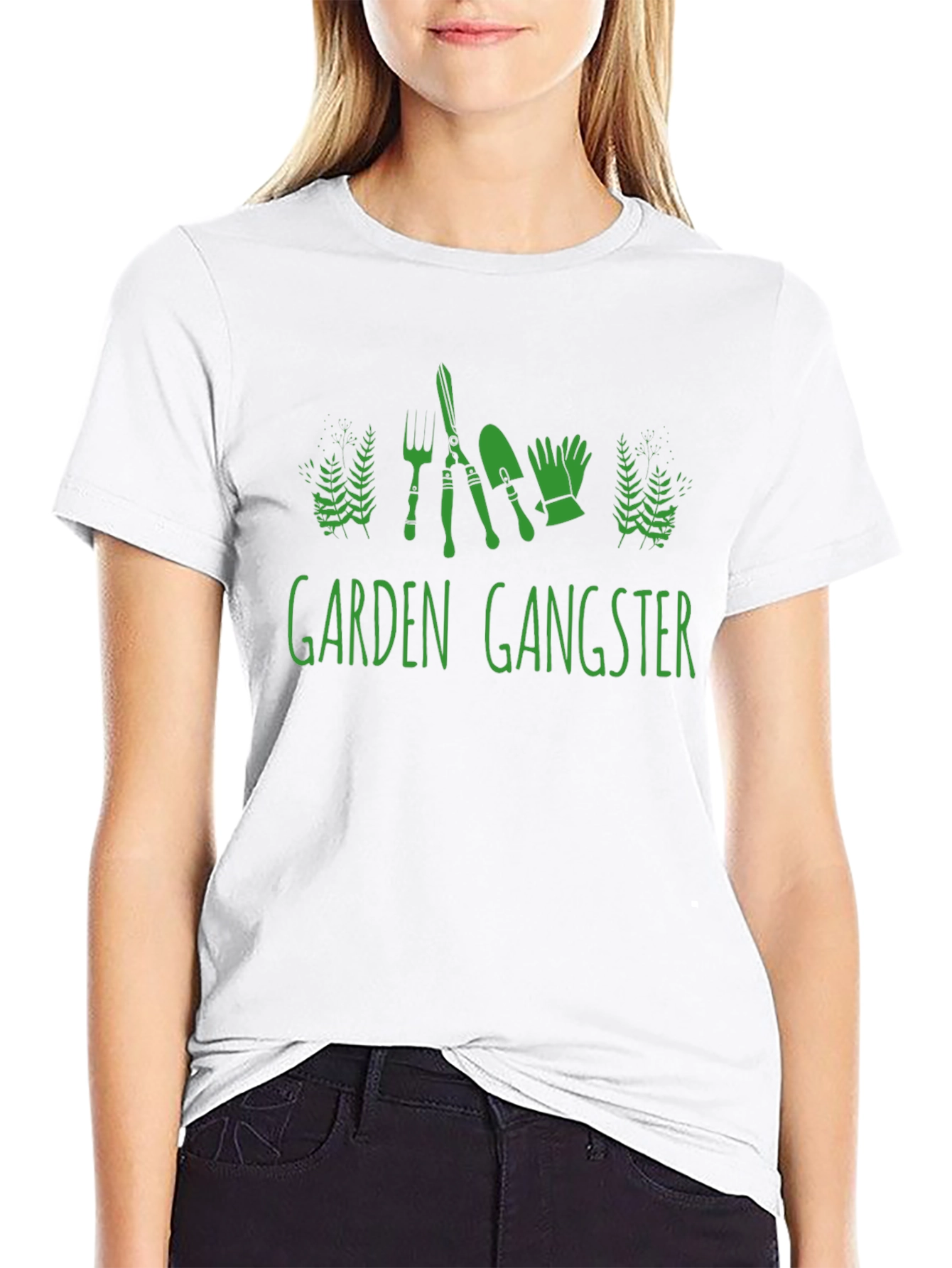Garden Gangster Black T-Shirt