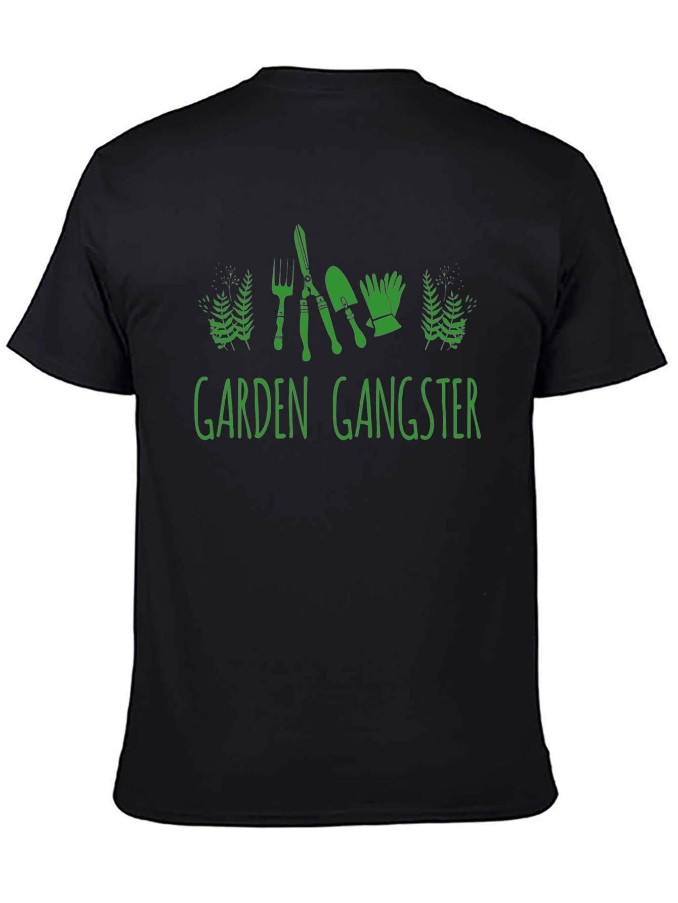 Garden Gangster Black T-Shirt
