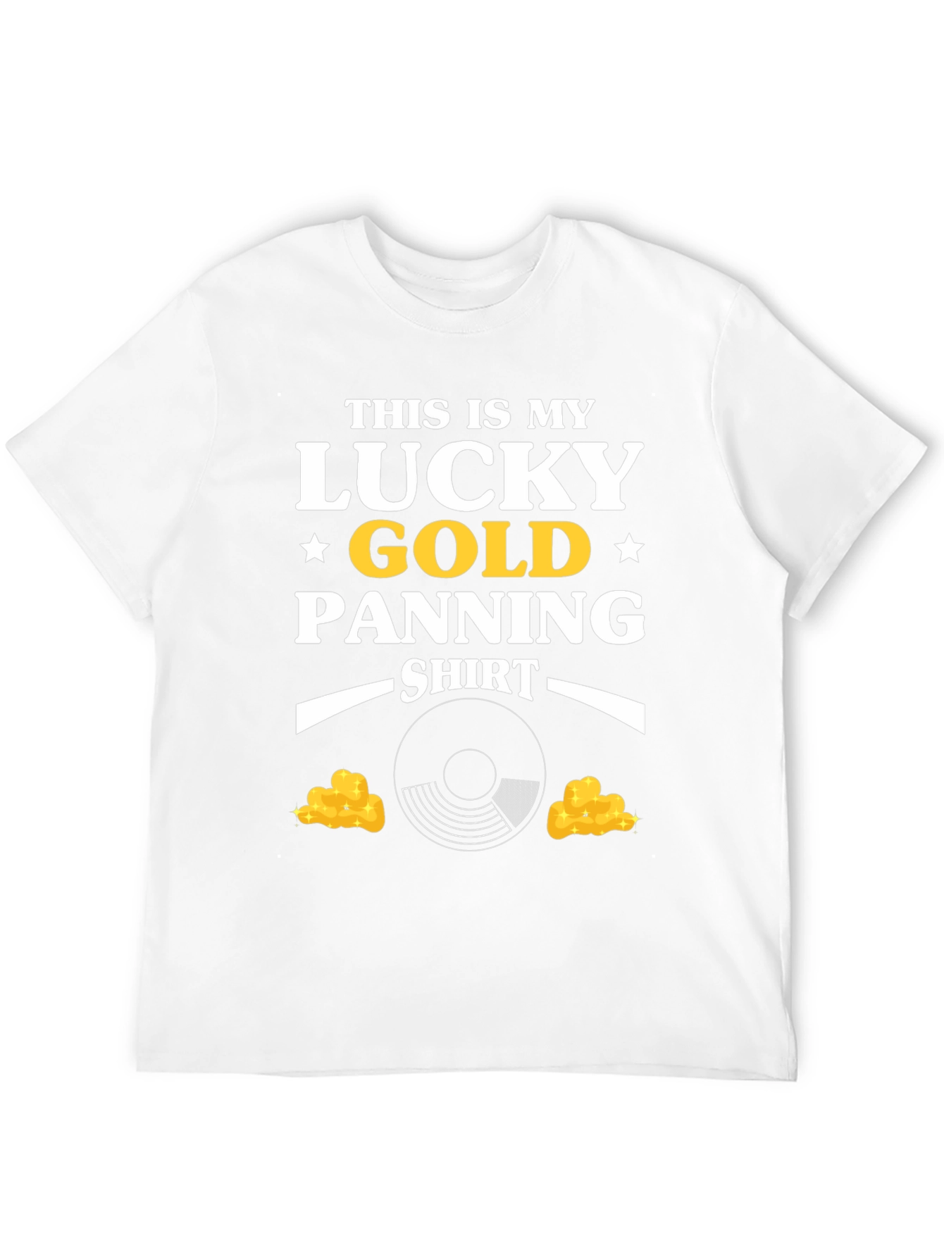 Lucky Gold Panning T-Shirt - Prospector Apparel