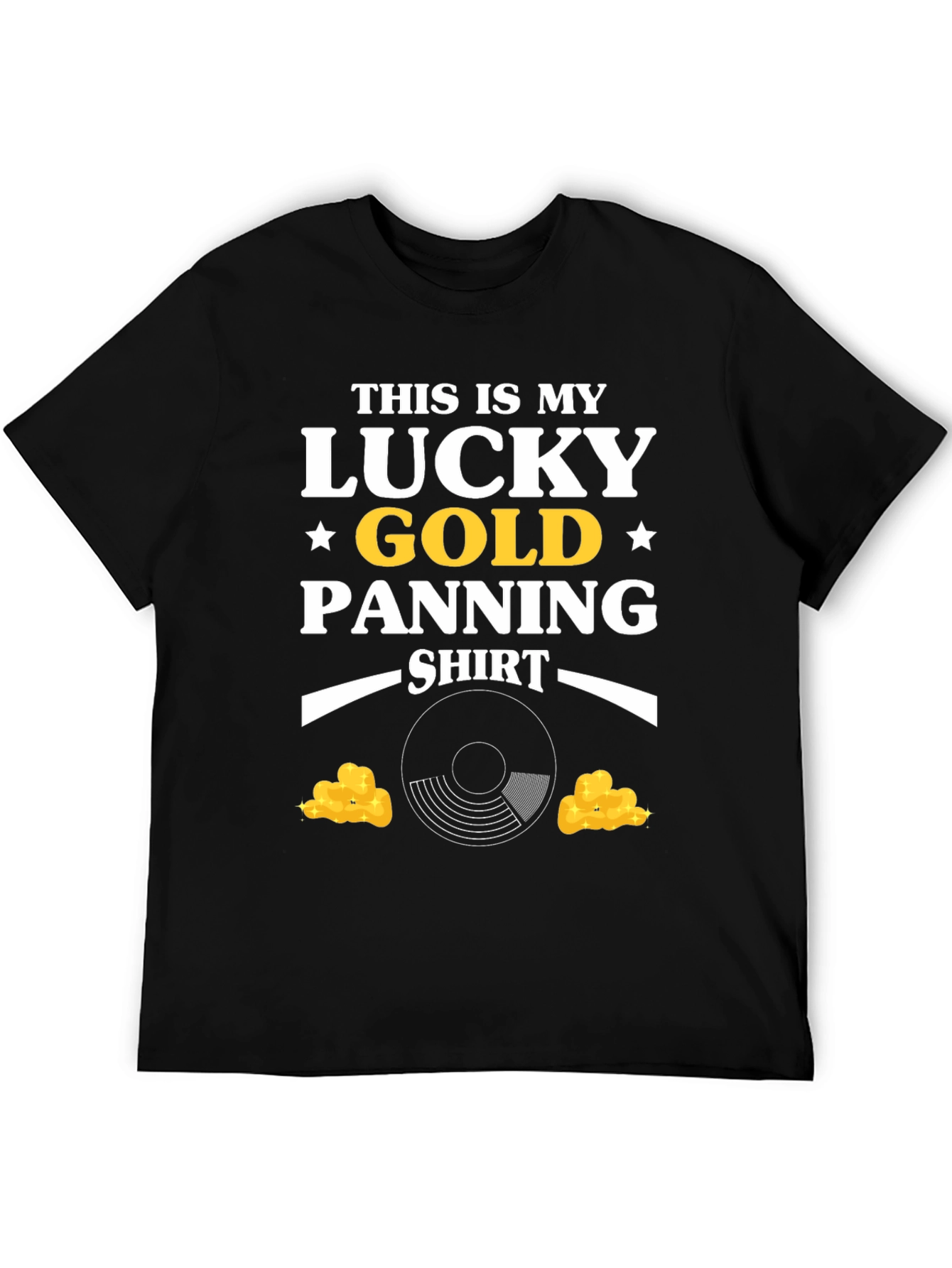 Lucky Gold Panning T-Shirt - Prospector Apparel