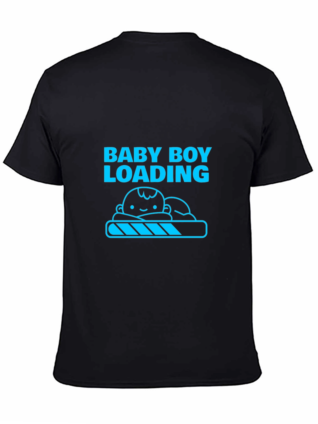 Baby Boy Loading Tee - Expecting Dad Shirt