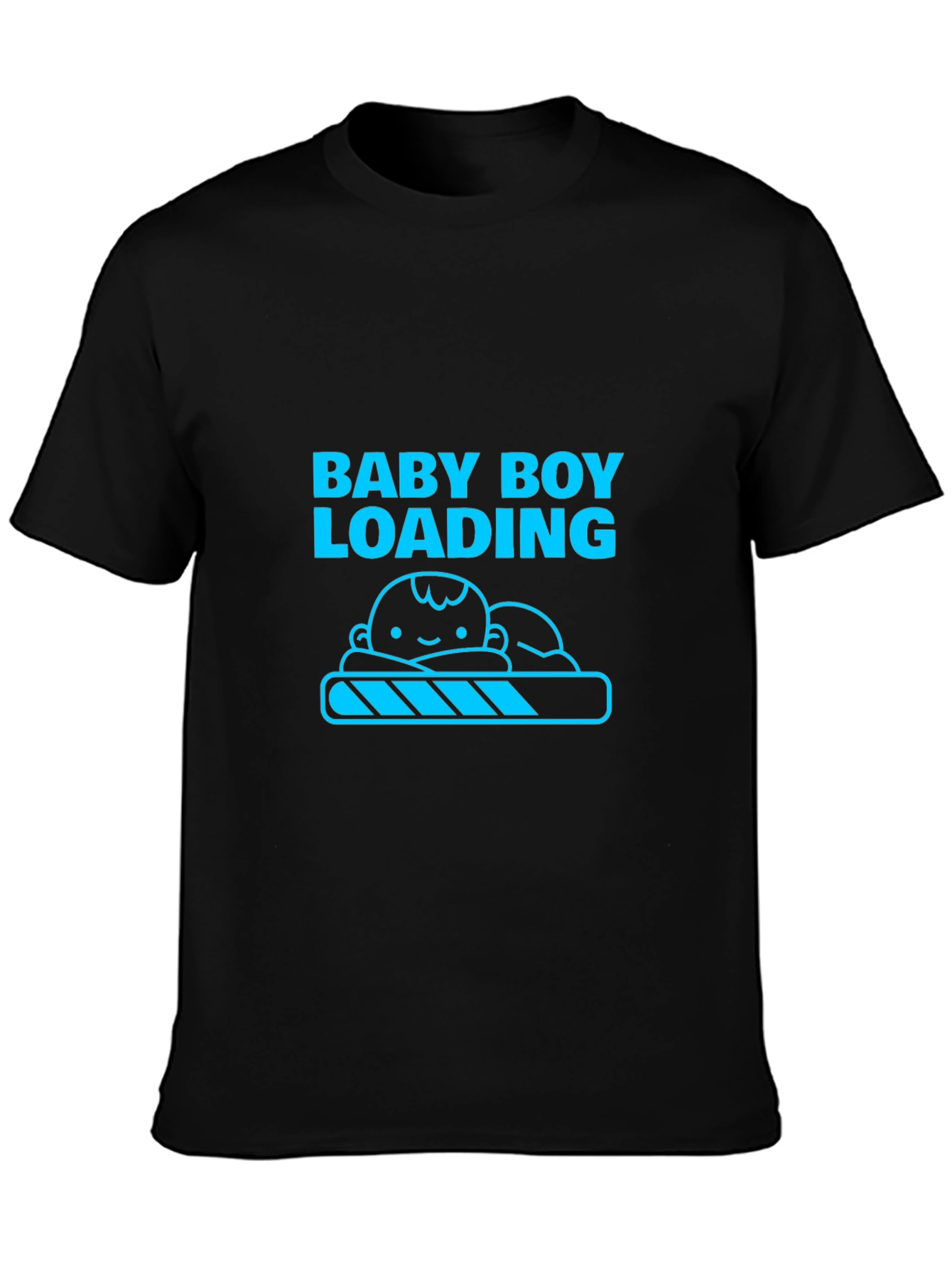 Baby Boy Loading Tee - Expecting Dad Shirt