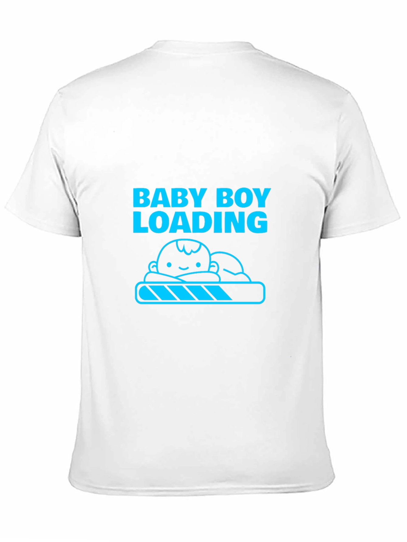Baby Boy Loading Tee - Expecting Dad Shirt
